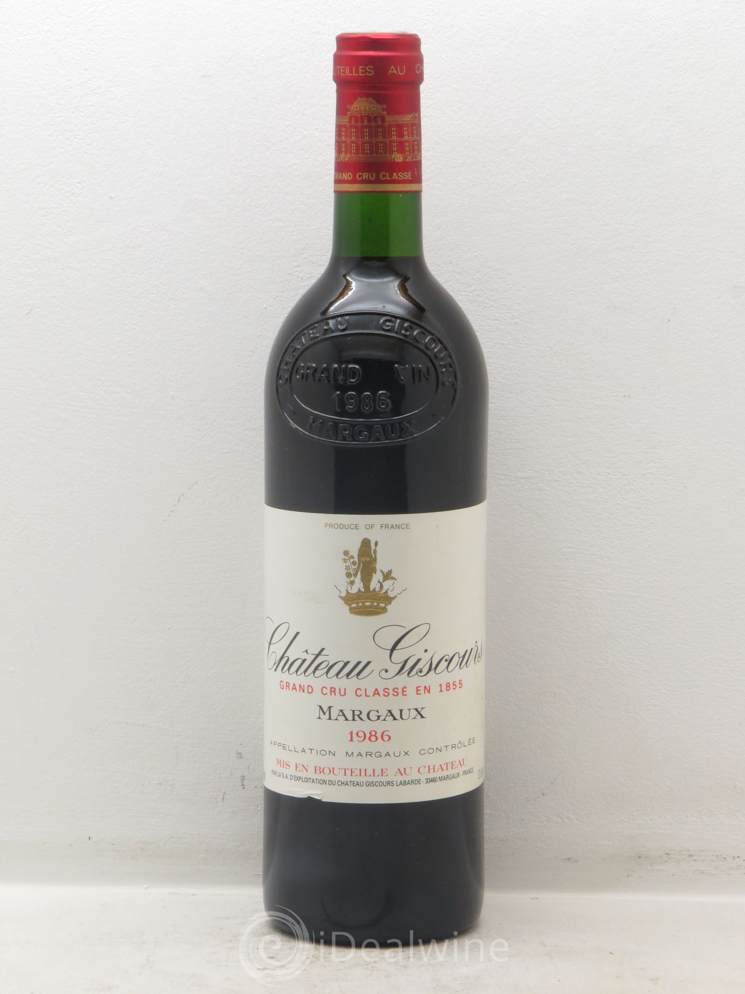 Château Giscours 3ème Grand Cru Classé 1986 - Lot de 1 bouteille - 0