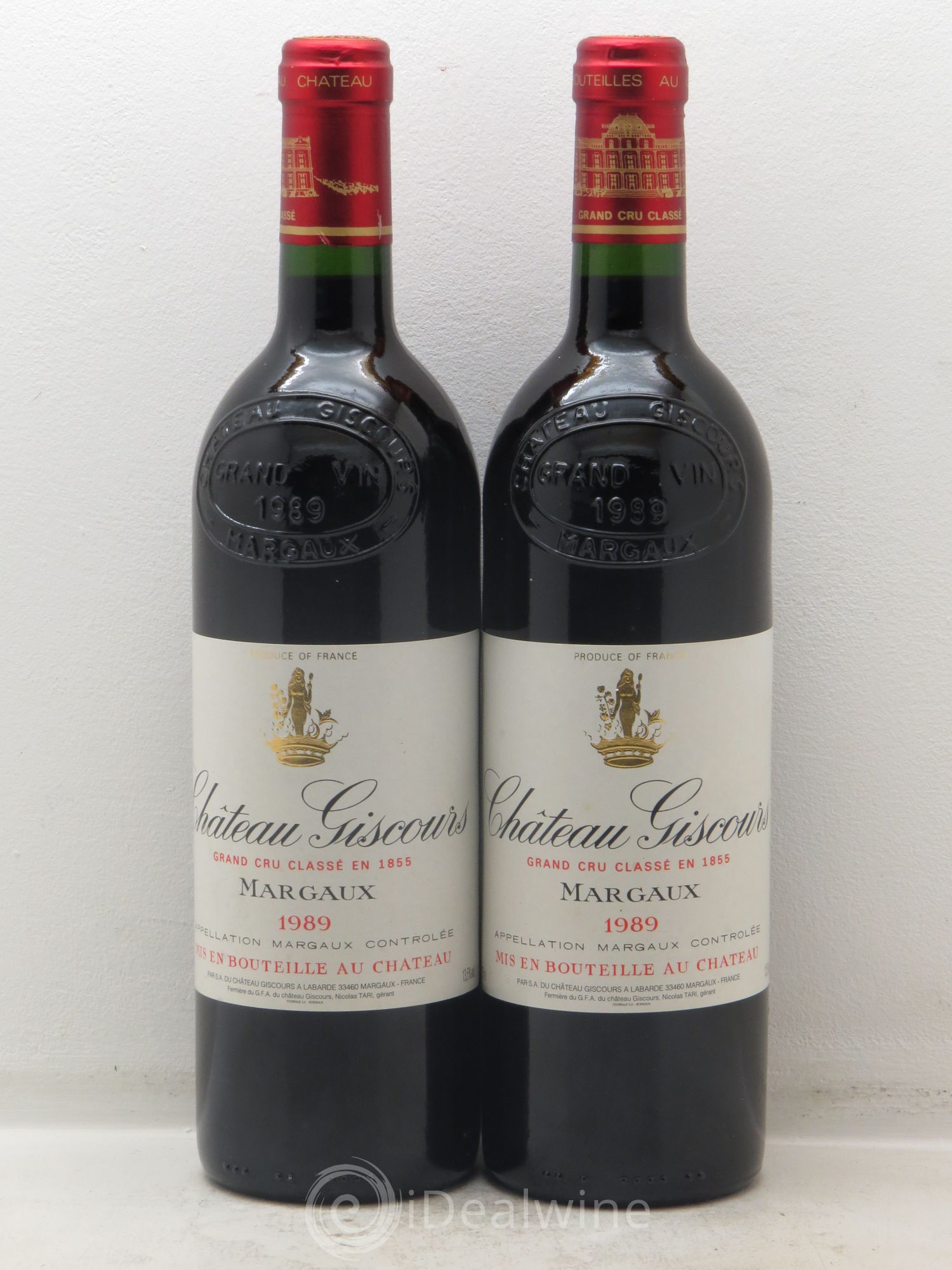 Château Giscours 3ème Grand Cru Classé 1989 - Lot de 2 bouteilles - 0
