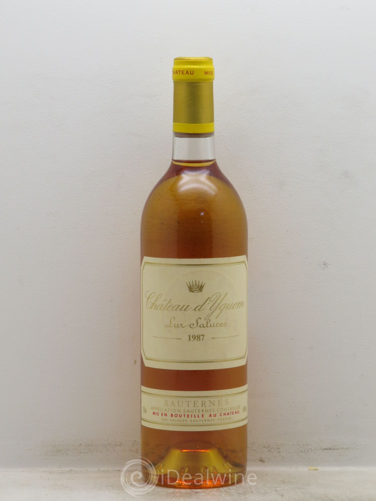 Château d' Yquem 1er Cru Classé Supérieur 1987 - Lotto di 1 bottiglia - 0