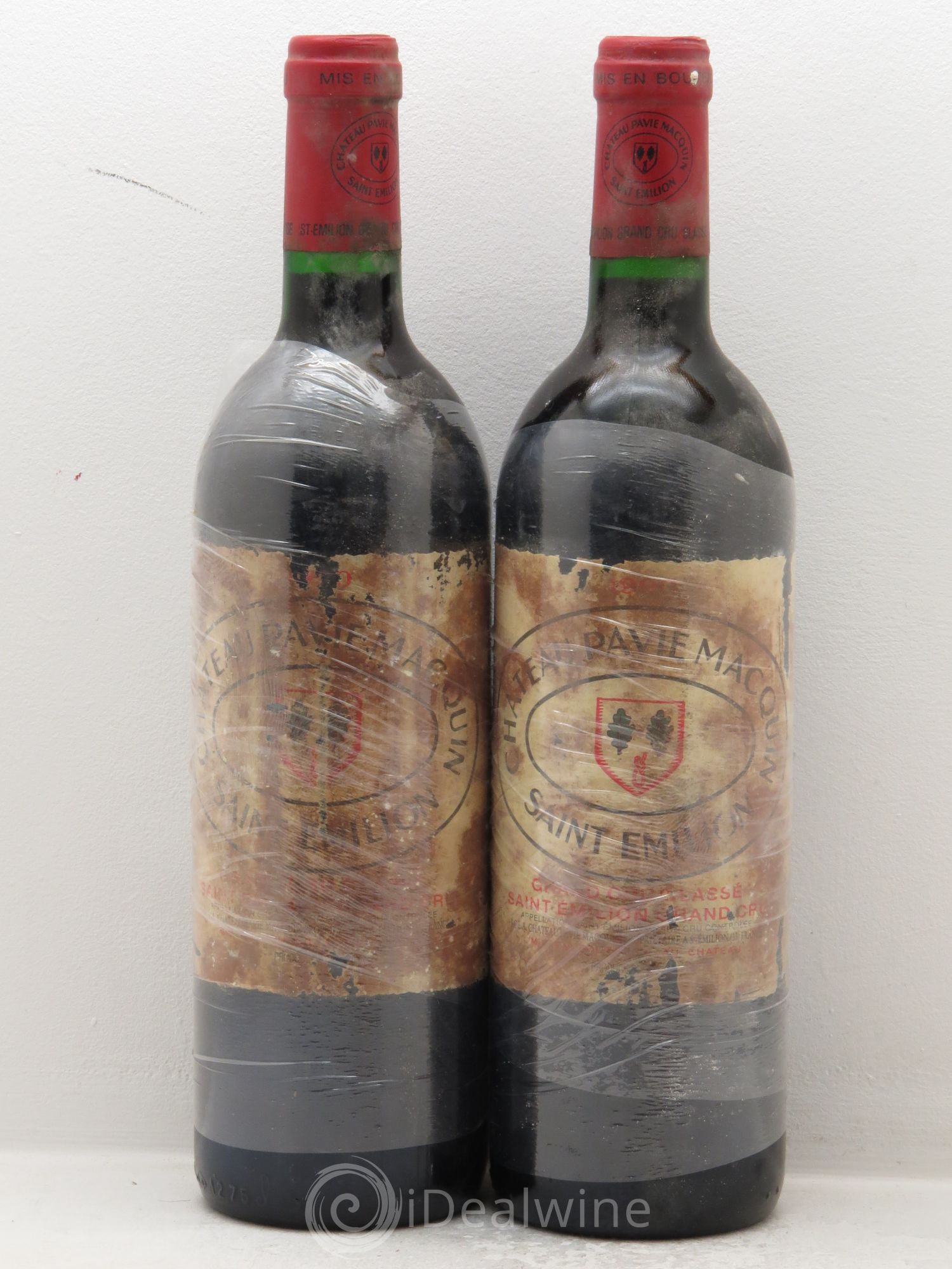 Château Pavie Macquin 1er Grand Cru Classé B 1990 - Lot de 2 bouteilles - 0