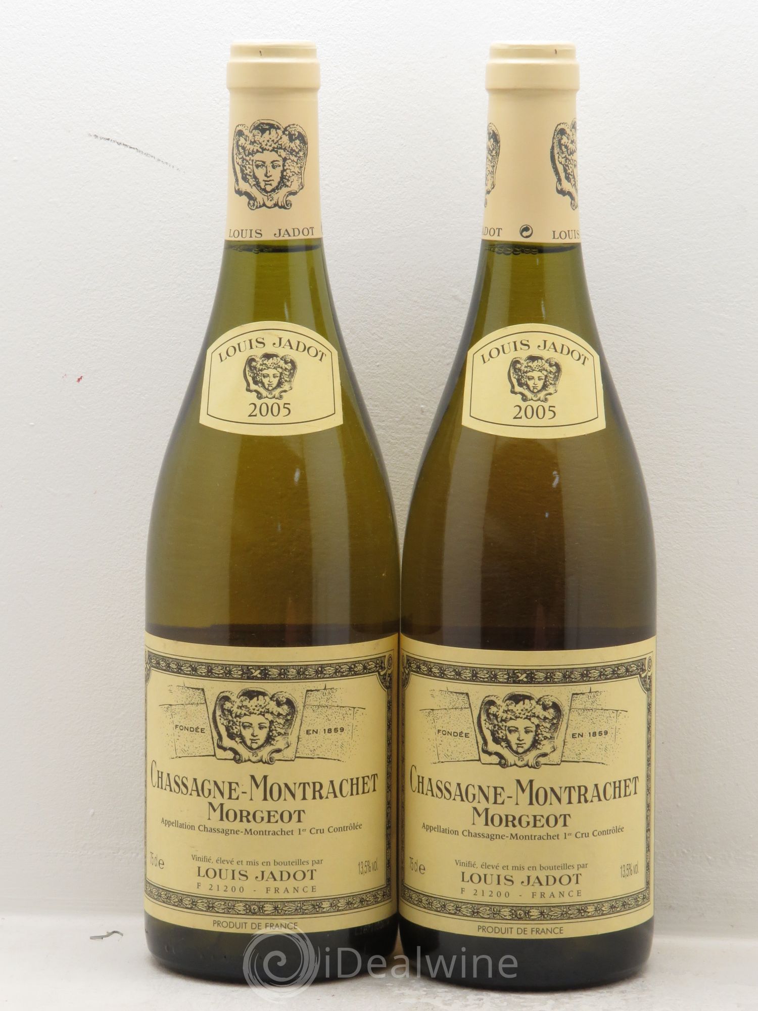 Chassagne-Montrachet 1er Cru 2005 - Lot de 2 bouteilles - 0