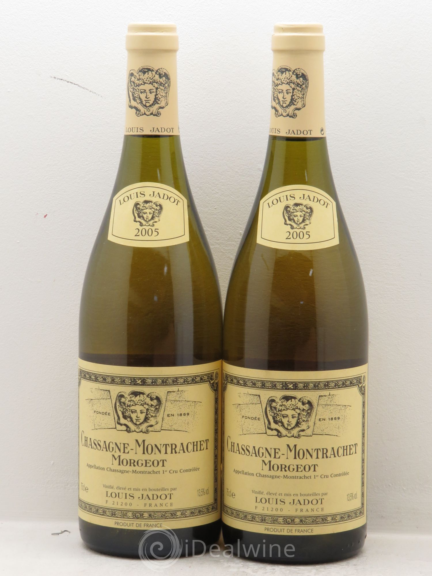 Chassagne-Montrachet 1er Cru 2005 - Lot de 2 bouteilles - 0