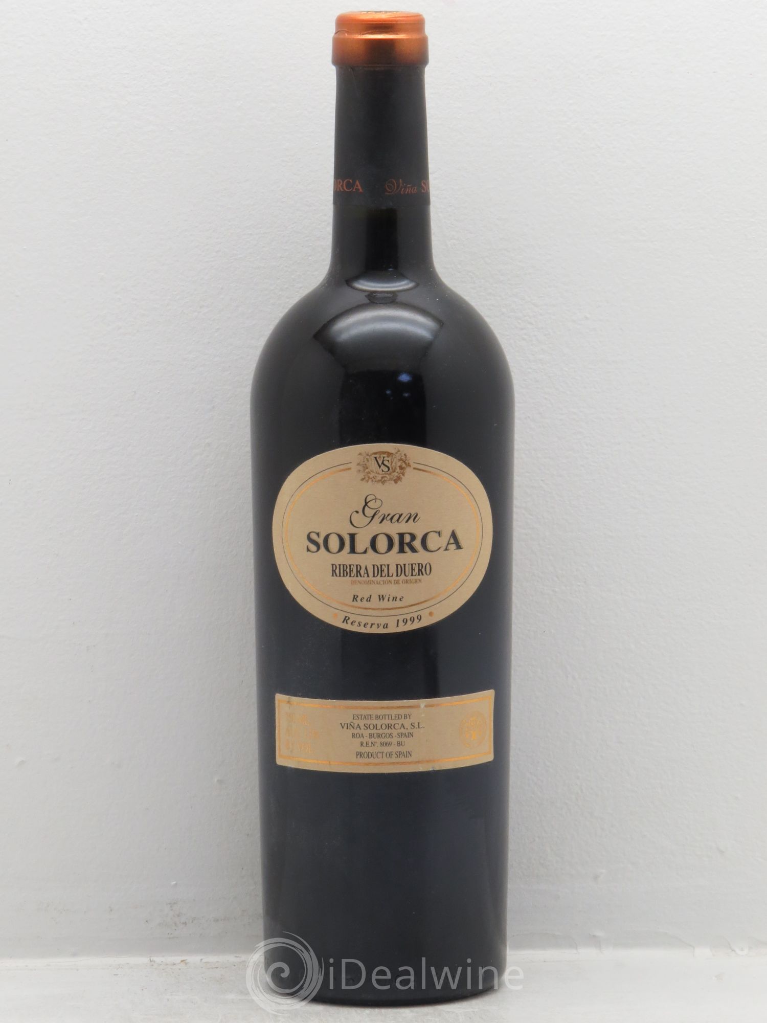 Ribera Del Duero DO Gran Solorca Reserva 1999 - Posten von 1 Flasche - 0