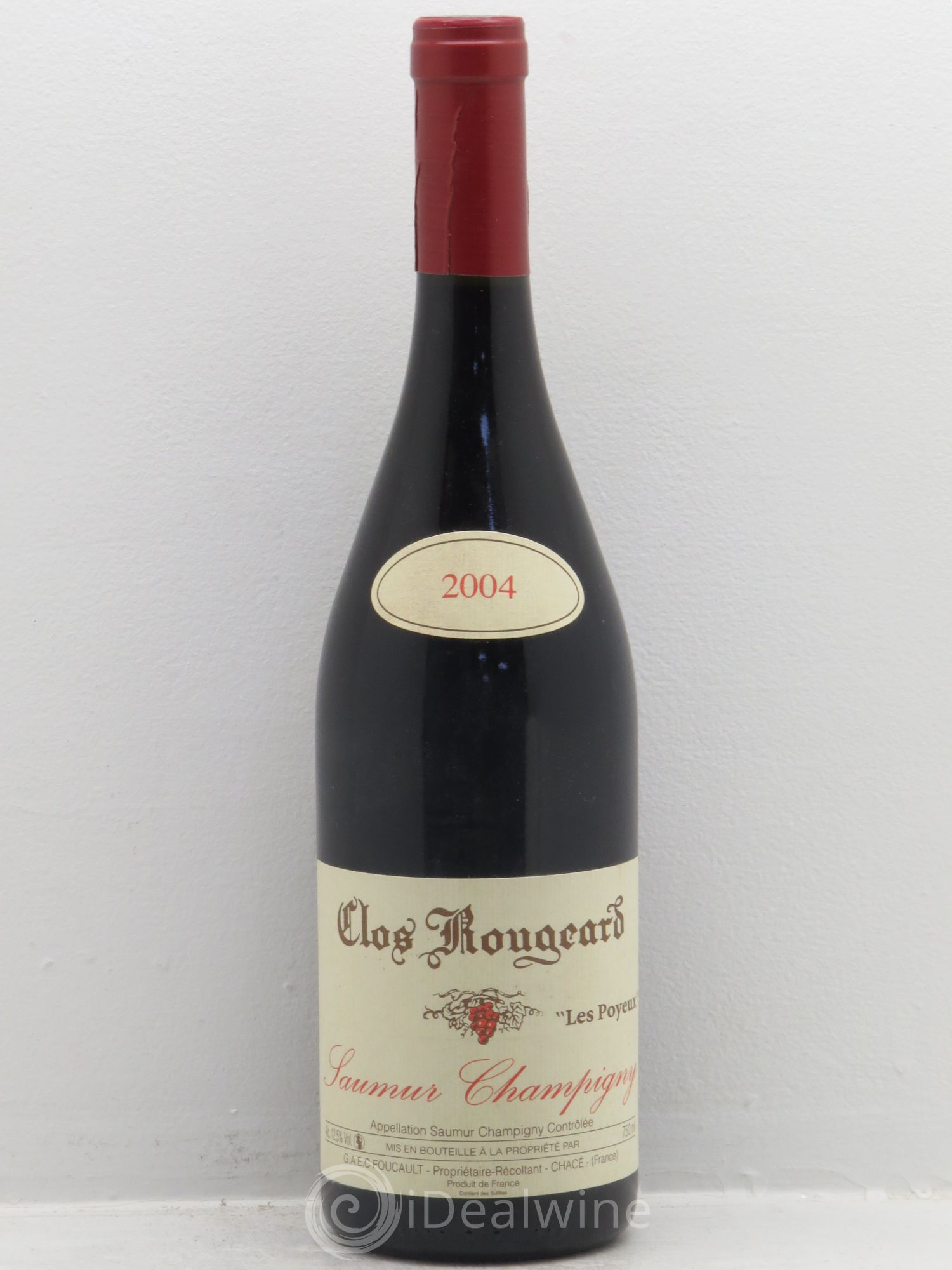 Saumur-Champigny Les Poyeux Clos Rougeard 2004 - Lot de 1 bouteille - 0