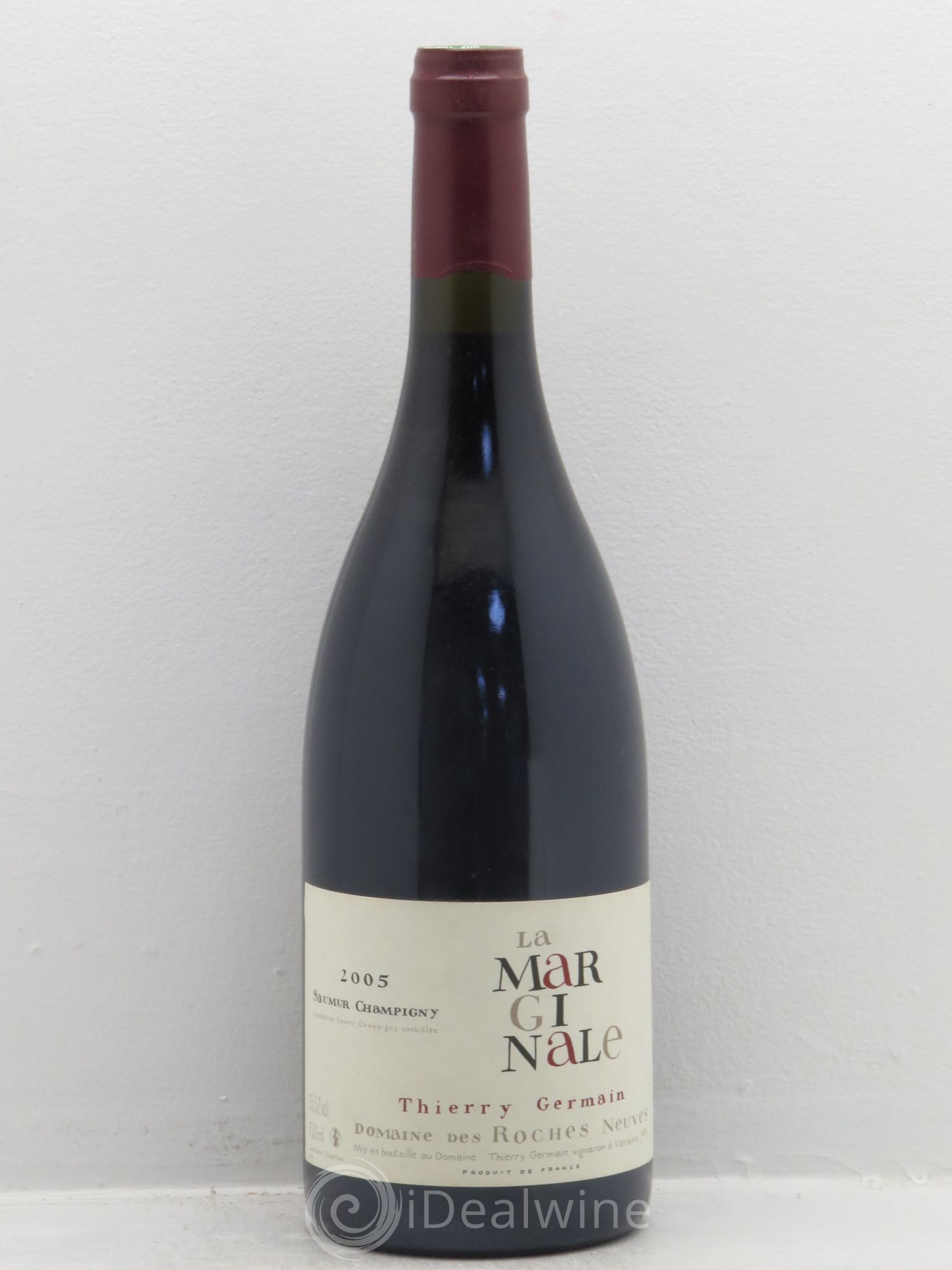 Saumur-Champigny La Marginale Domaine des Roches Neuves - Thierry Germain 2005 - Lot de 1 bouteille - 0