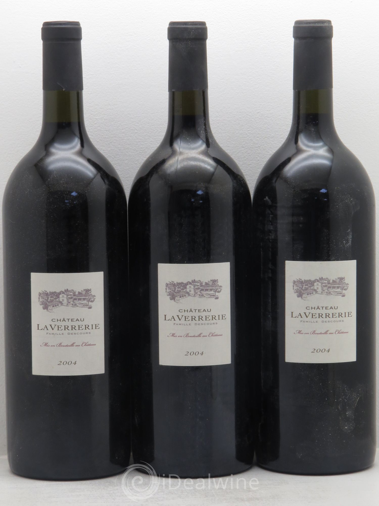Divers Côtes du Lubéron Château Le Verrerie 2004 - Posten von 3 Magnum - 0