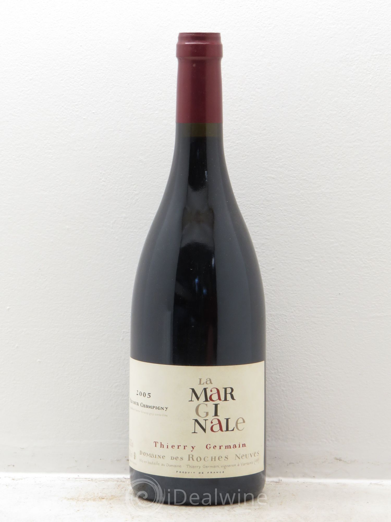 Saumur-Champigny La Marginale Domaine des Roches Neuves - Thierry Germain 2005 - Lot de 1 bouteille - 0