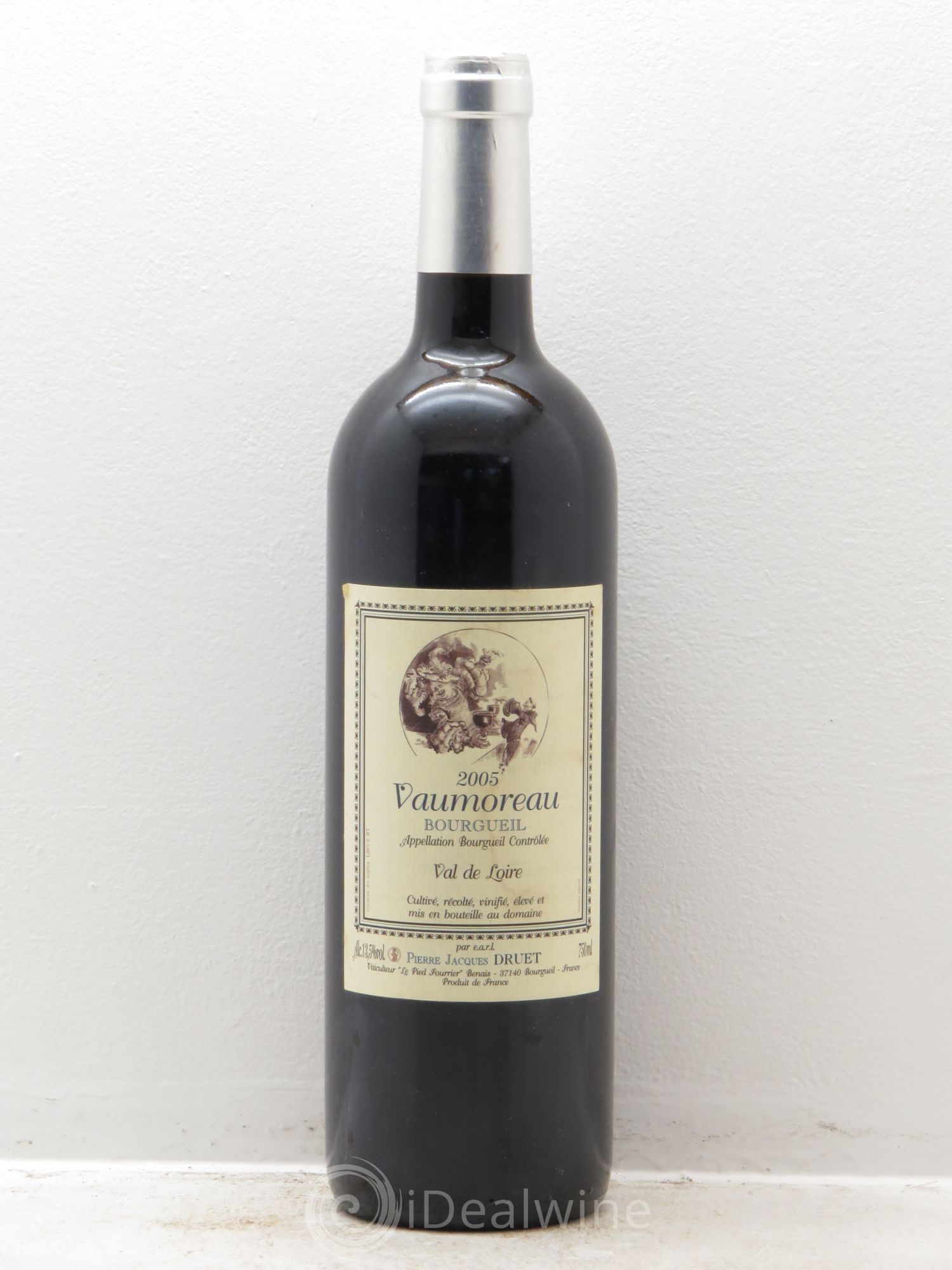 Bourgueil Pierre Jacques Druet Vaumoreau 2005 - Lot de 1 bouteille - 0