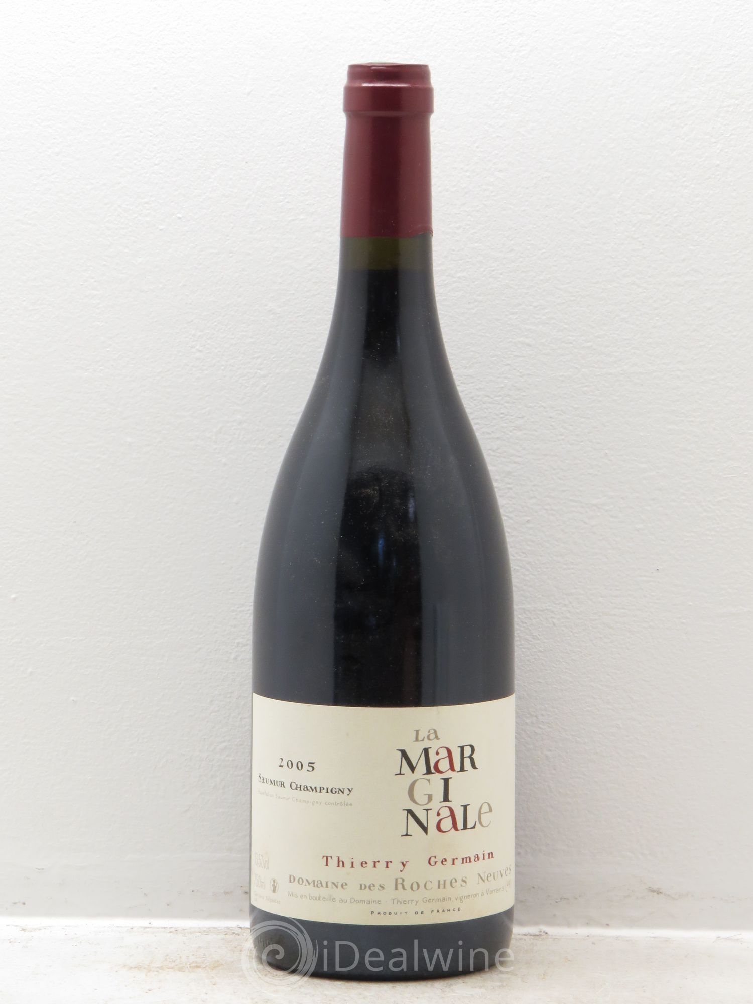 Saumur-Champigny La Marginale Domaine des Roches Neuves - Thierry Germain 2005 - Lot de 1 bouteille - 0