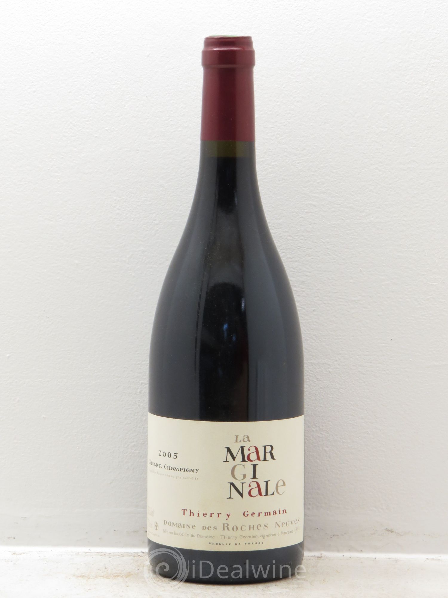 Saumur-Champigny La Marginale Domaine des Roches Neuves - Thierry Germain 2005 - Lot de 1 bouteille - 0