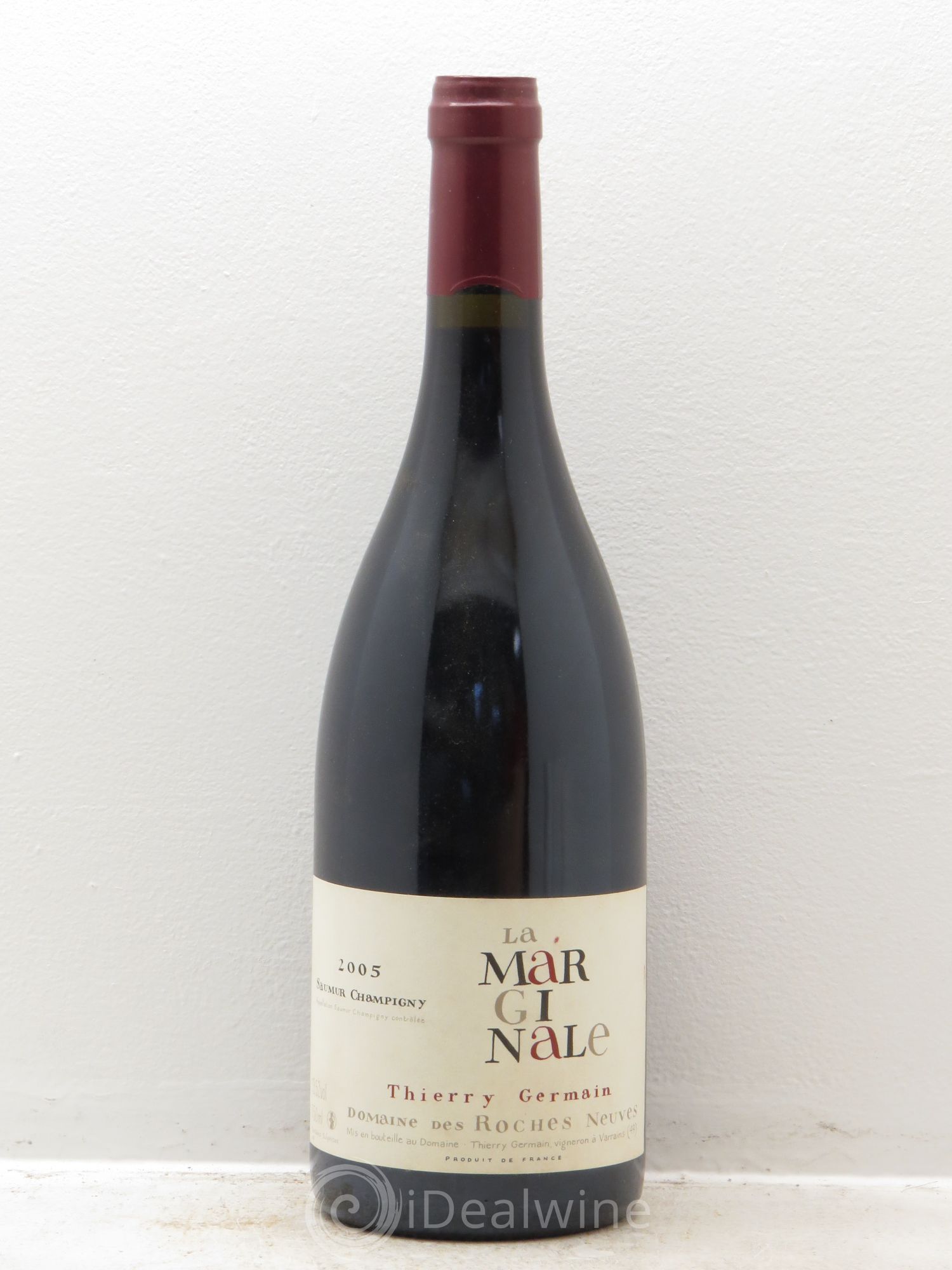Saumur-Champigny La Marginale Domaine des Roches Neuves - Thierry Germain 2005 - Lot de 1 bouteille - 0