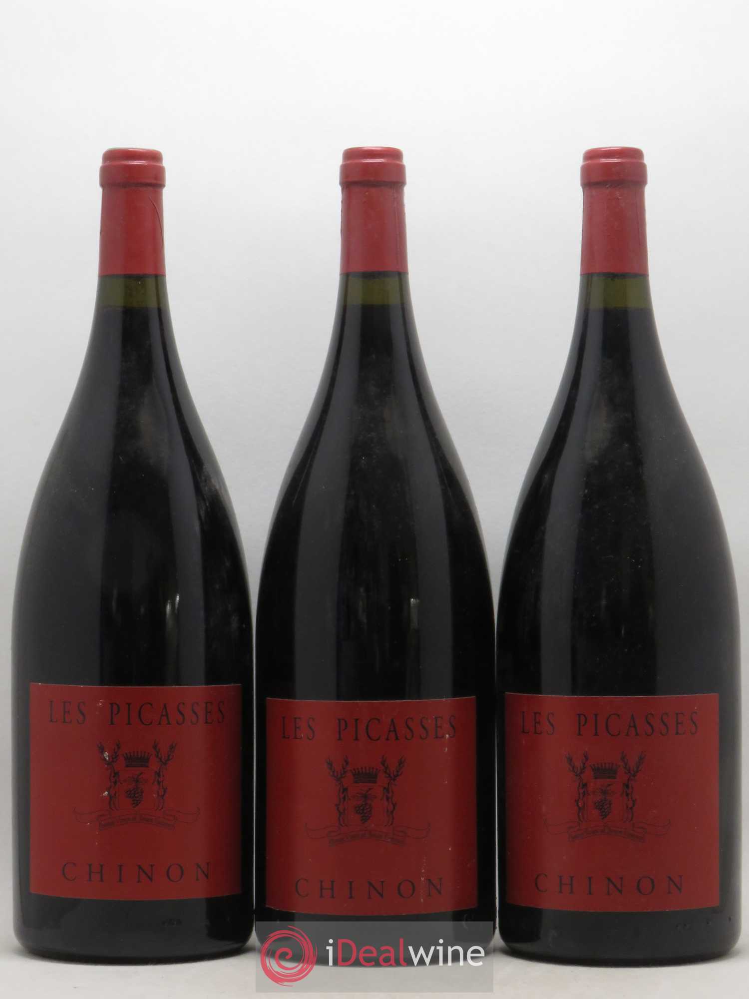 Chinon Les Picasses Etienne de Bonnaventure 2005 - Posten von 3 Magnum - 0