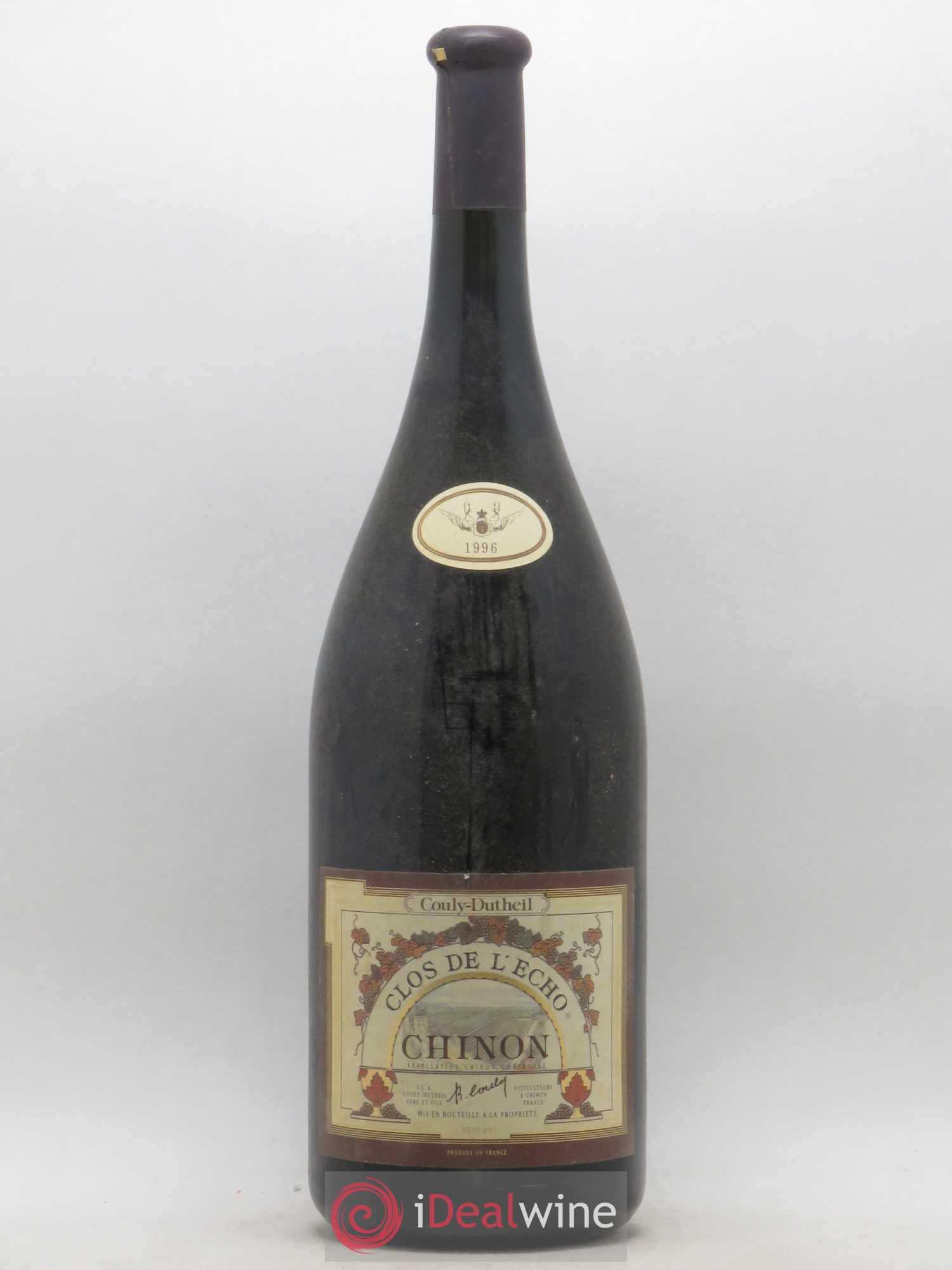 Chinon Clos de l'Echo Couly-Dutheil 1996 - Lot de 1 magnum - 0