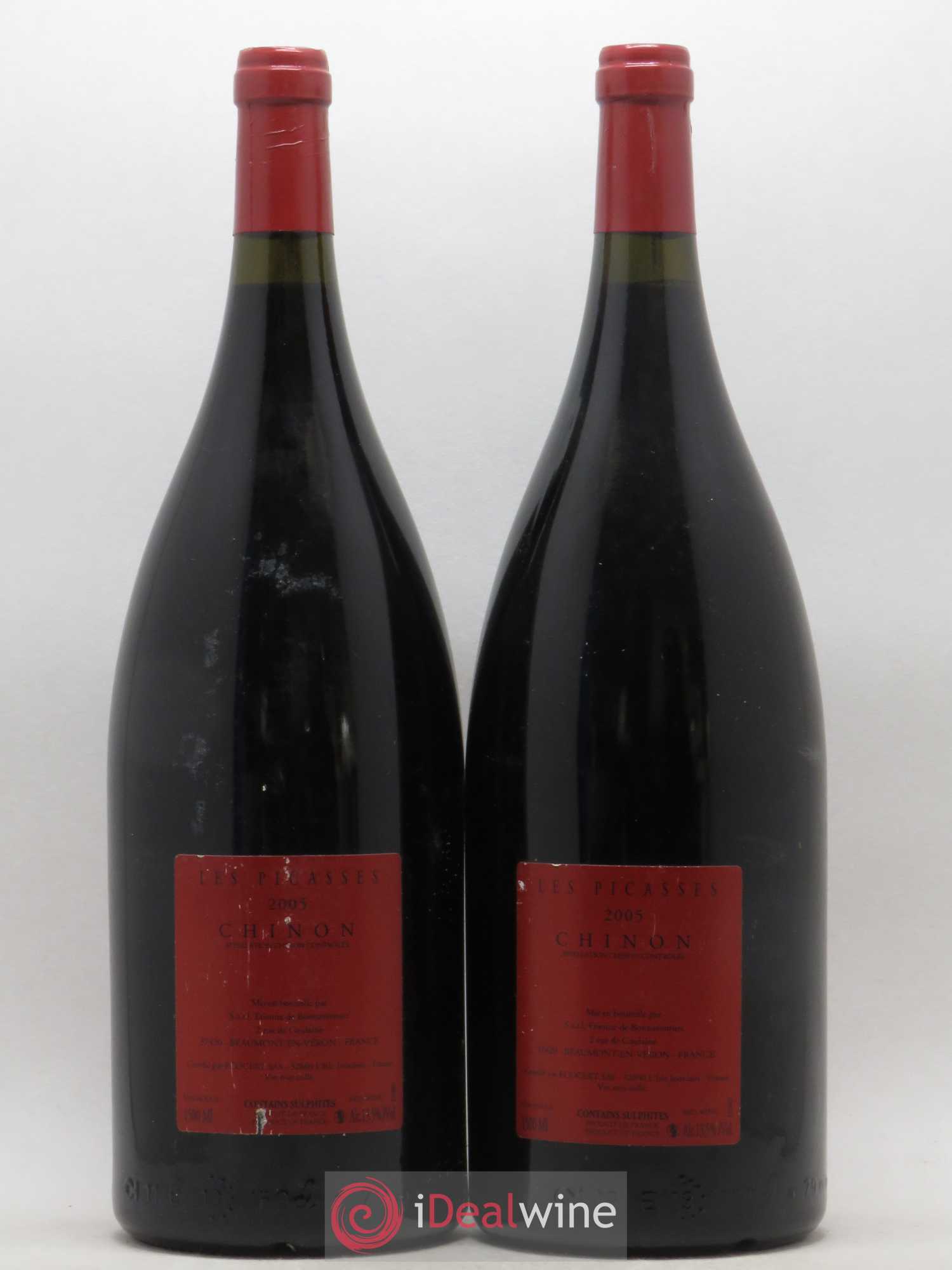 Chinon Les Picasses Etienne de Bonnaventure 2005 - Posten von 2 Magnum - 1