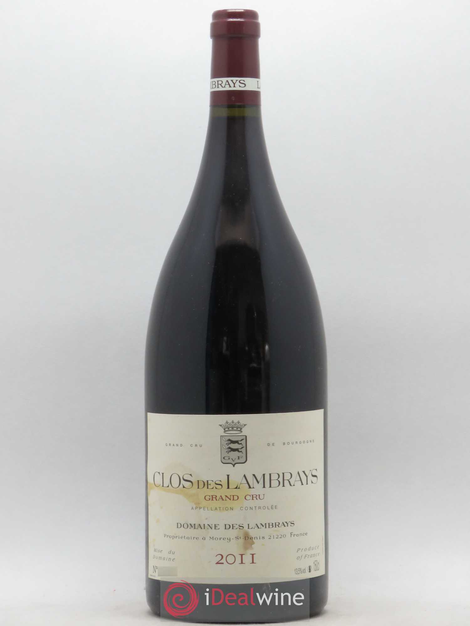 Clos des Lambrays Grand Cru Domaine des Lambrays 2011 - Lot de 1 magnum - 0