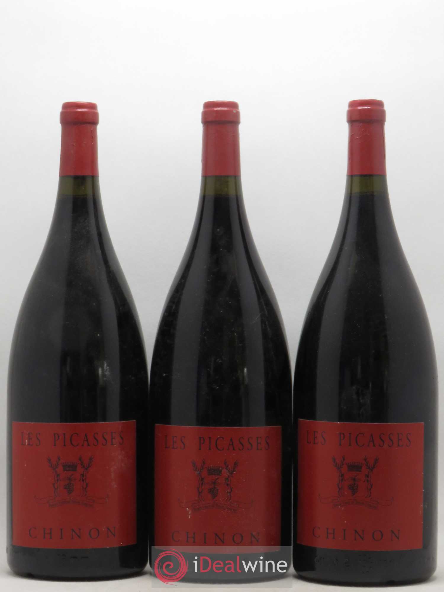 Chinon Les Picasses Etienne de Bonnaventure 2005 - Posten von 3 Magnum - 0