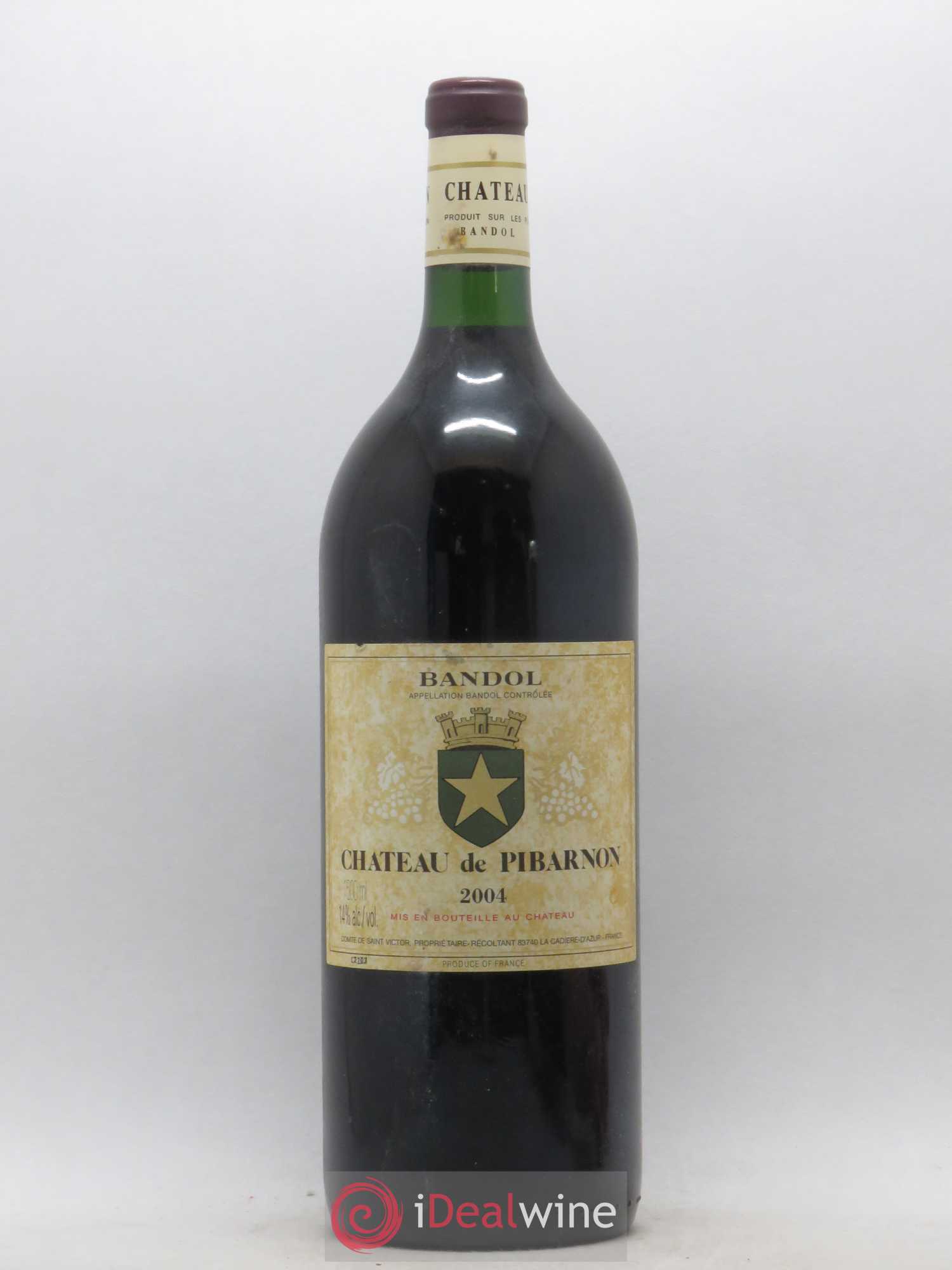 Bandol Château de Pibarnon Comte de Saint-Victor 2004 - Lot de 1 magnum - 0