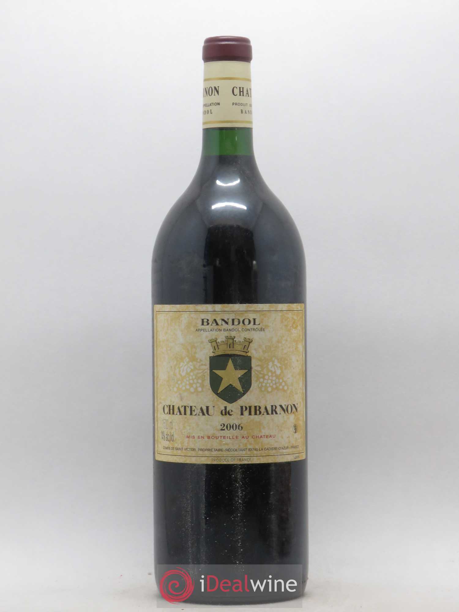 Bandol Château de Pibarnon Comte de Saint-Victor 2006 - Lot de 1 magnum - 0