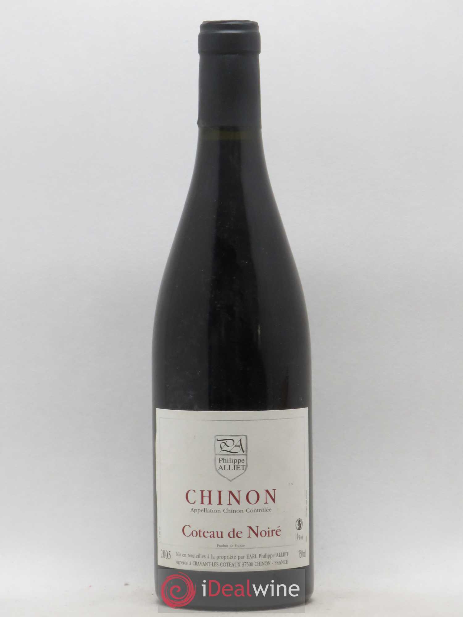 Chinon Coteau de Noiré Philippe Alliet 2005 - Lot de 1 bouteille - 0