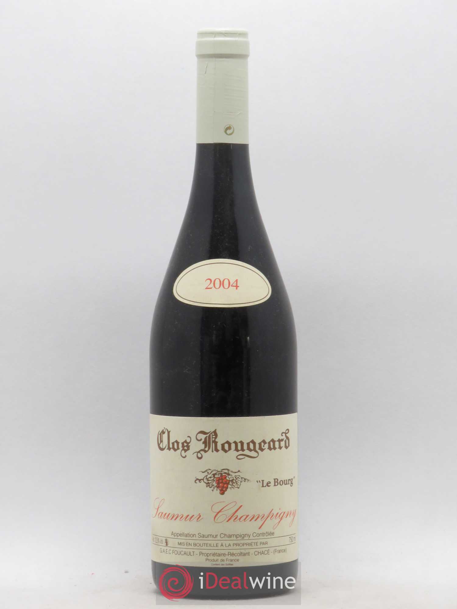 Saumur-Champigny Le Bourg Clos Rougeard 2004 - Lot de 1 bouteille - 0