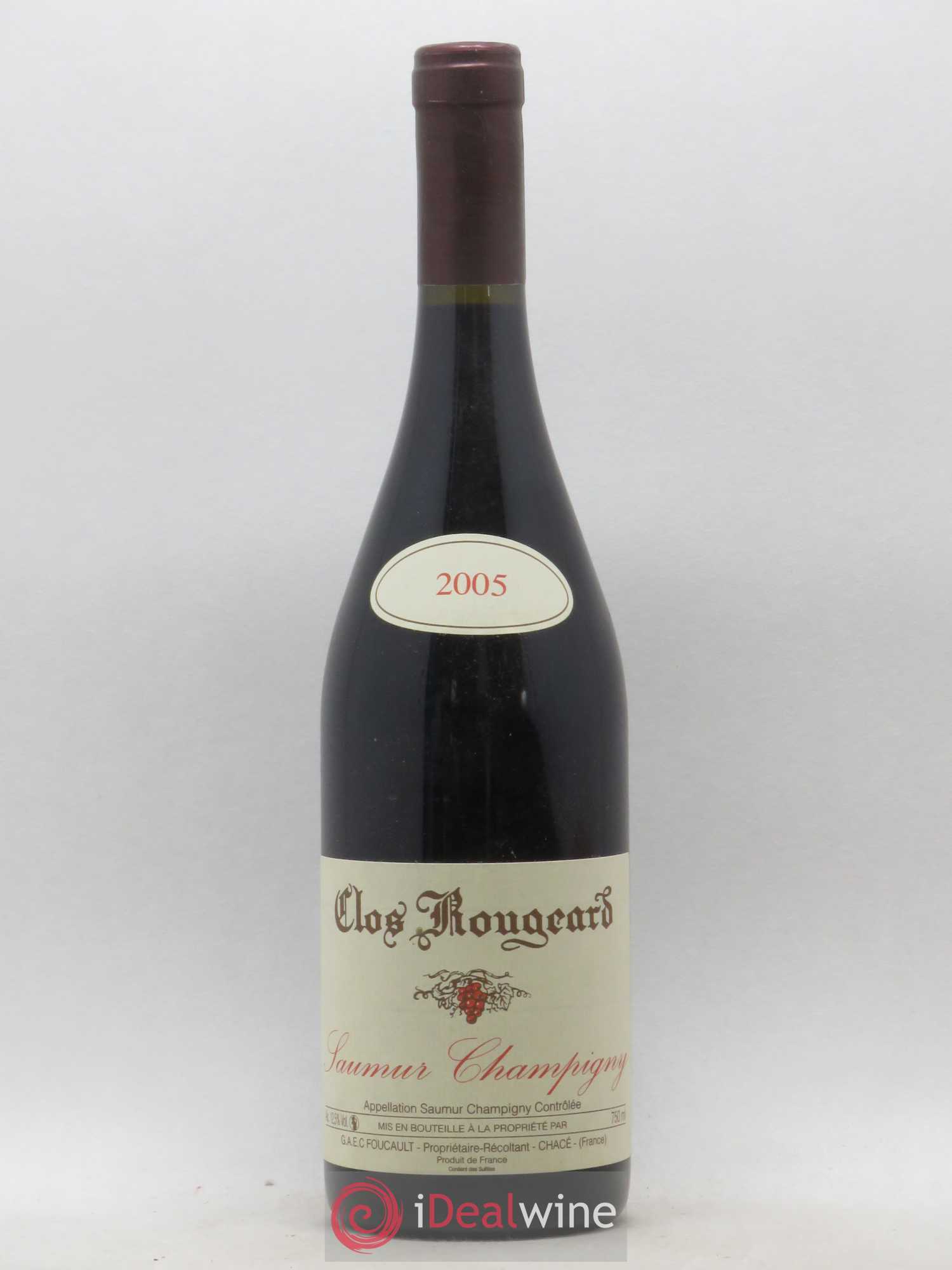 Saumur-Champigny Clos Rougeard 2005 - Lot de 1 bouteille - 0