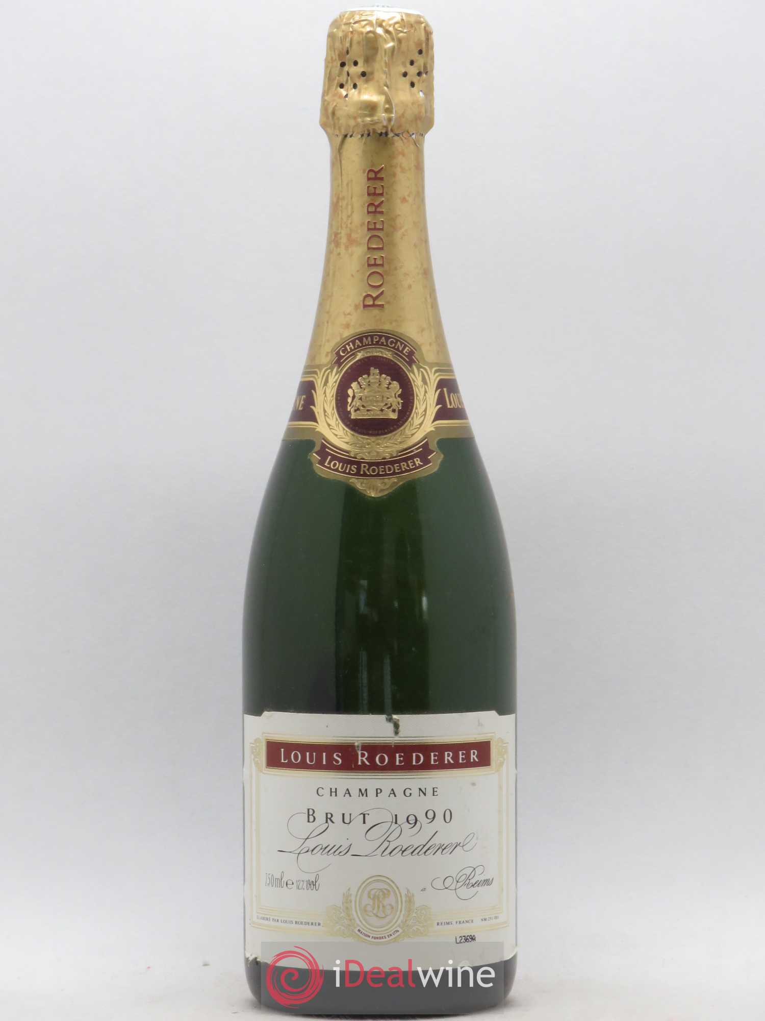 Millésimé Brut Louis Roederer 1990 - Lot de 1 bouteille - 0
