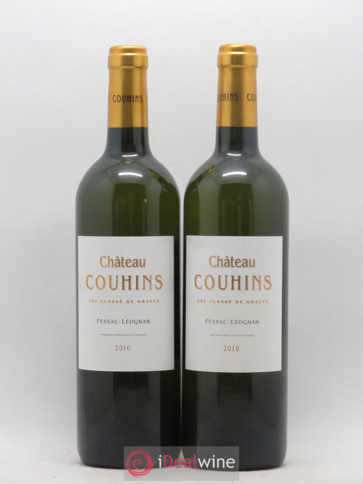 Couhins Cru Classé de Graves 2010 - Lot de 2 bouteilles - 0