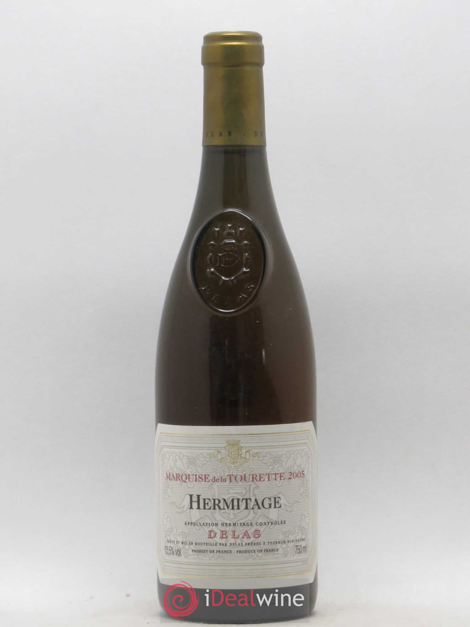 Hermitage Marquise de la Tourette Delas Frères 2005 - Lot de 1 bouteille - 0