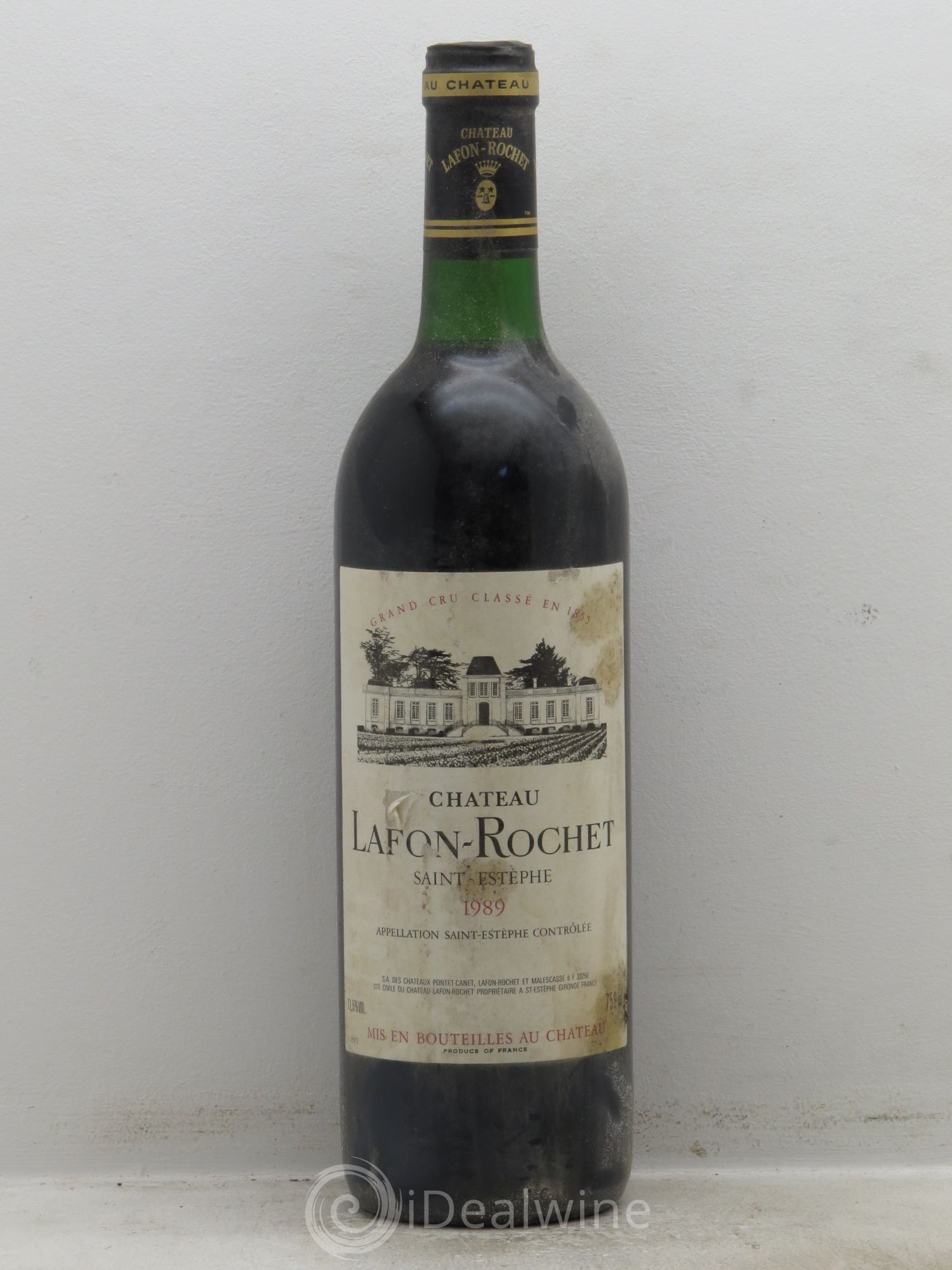 Château Lafon Rochet 4ème Grand Cru Classé 1989 - Lot de 12 bouteilles - 0