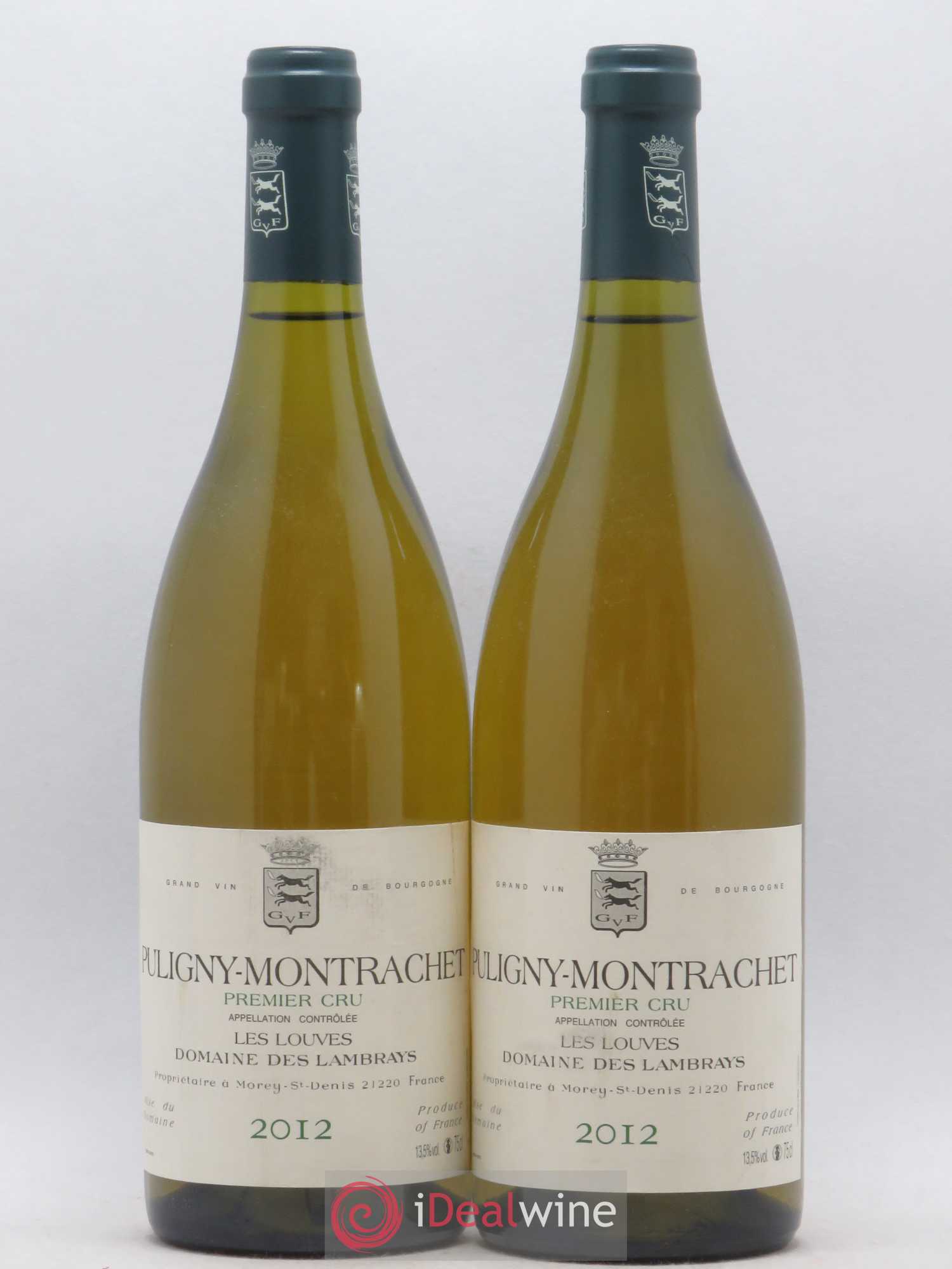 Puligny-Montrachet 1er Cru Les Louves Domaine Des Lambrays 2012 - Posten von 2 Flaschen - 0