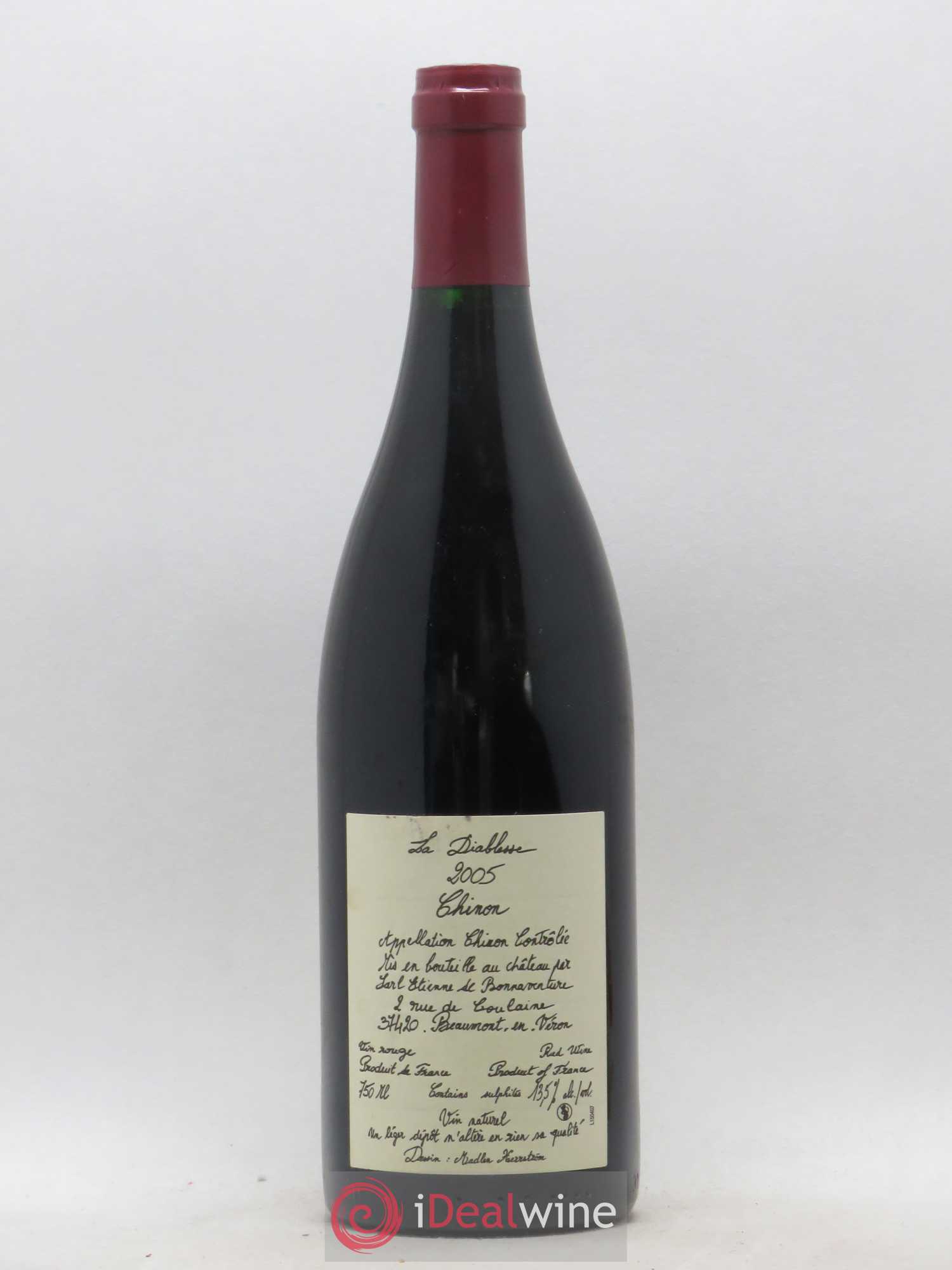 Chinon La Diablesse Etienne de Bonnaventure 2005 - Posten von 1 Flasche - 1