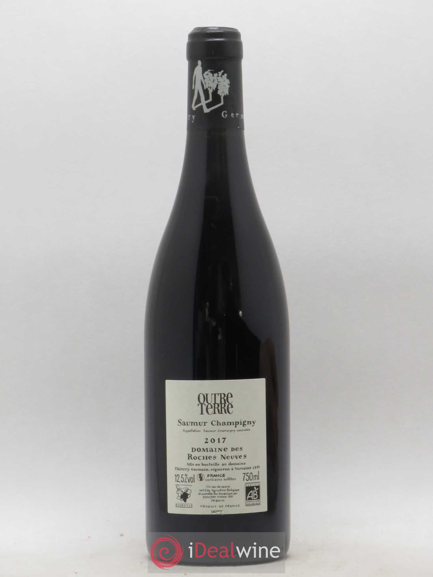 Saumur-Champigny Outre Terre Domaine des Roches Neuves - Thierry Germain 2017 - Lot de 1 bouteille - 1