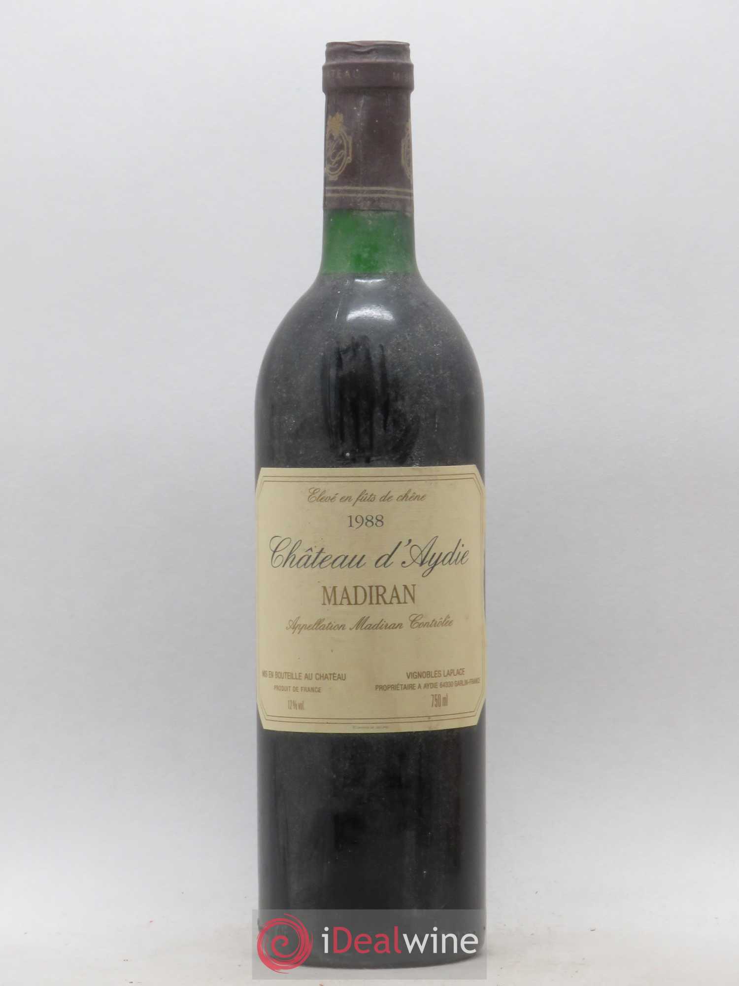 Madiran Château Aydie Famille Laplace 1988 - Lot de 1 bouteille - 0