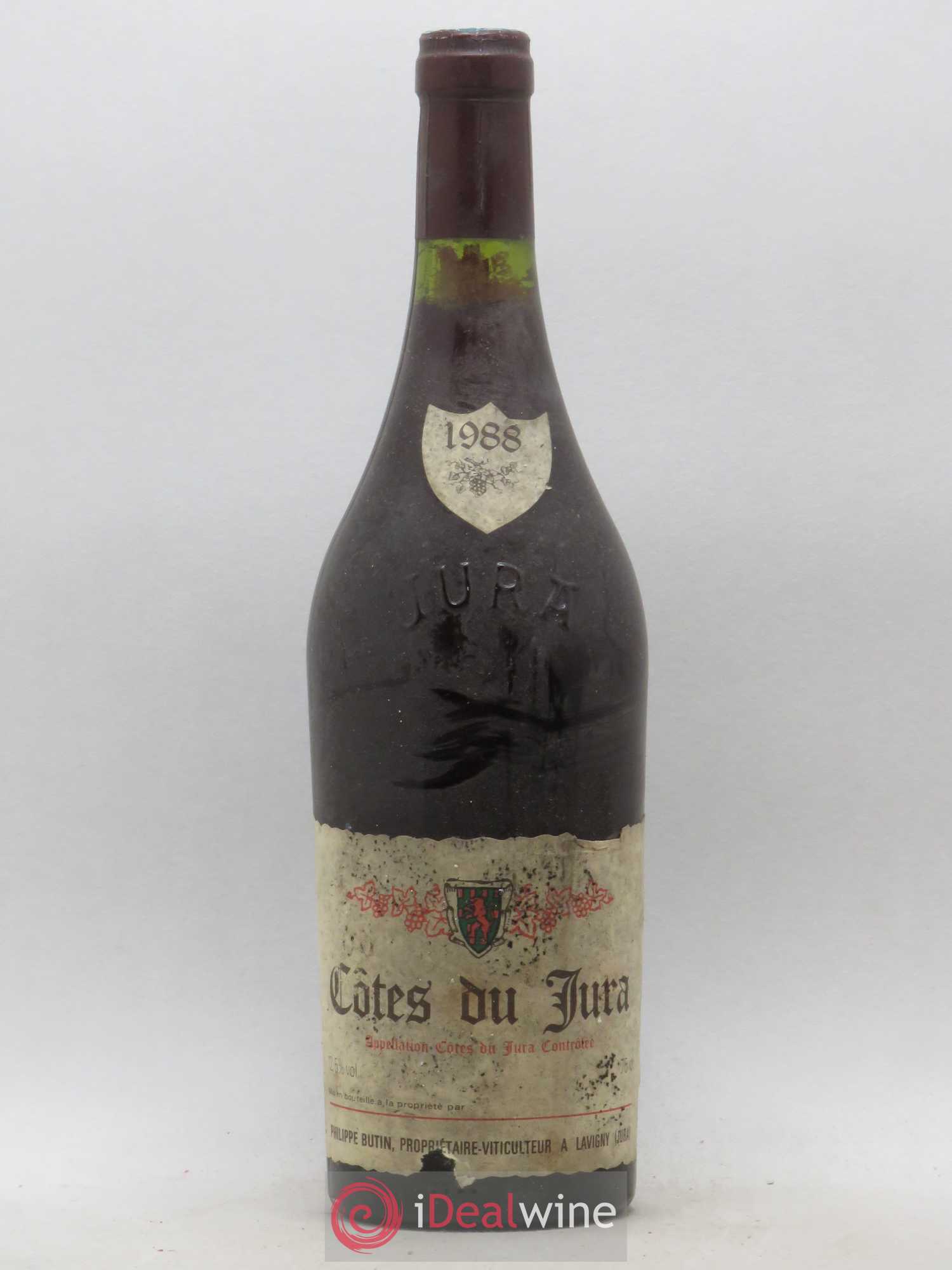 Côtes du Jura Philippe Butin 1988 - Lot de 1 bouteille - 0