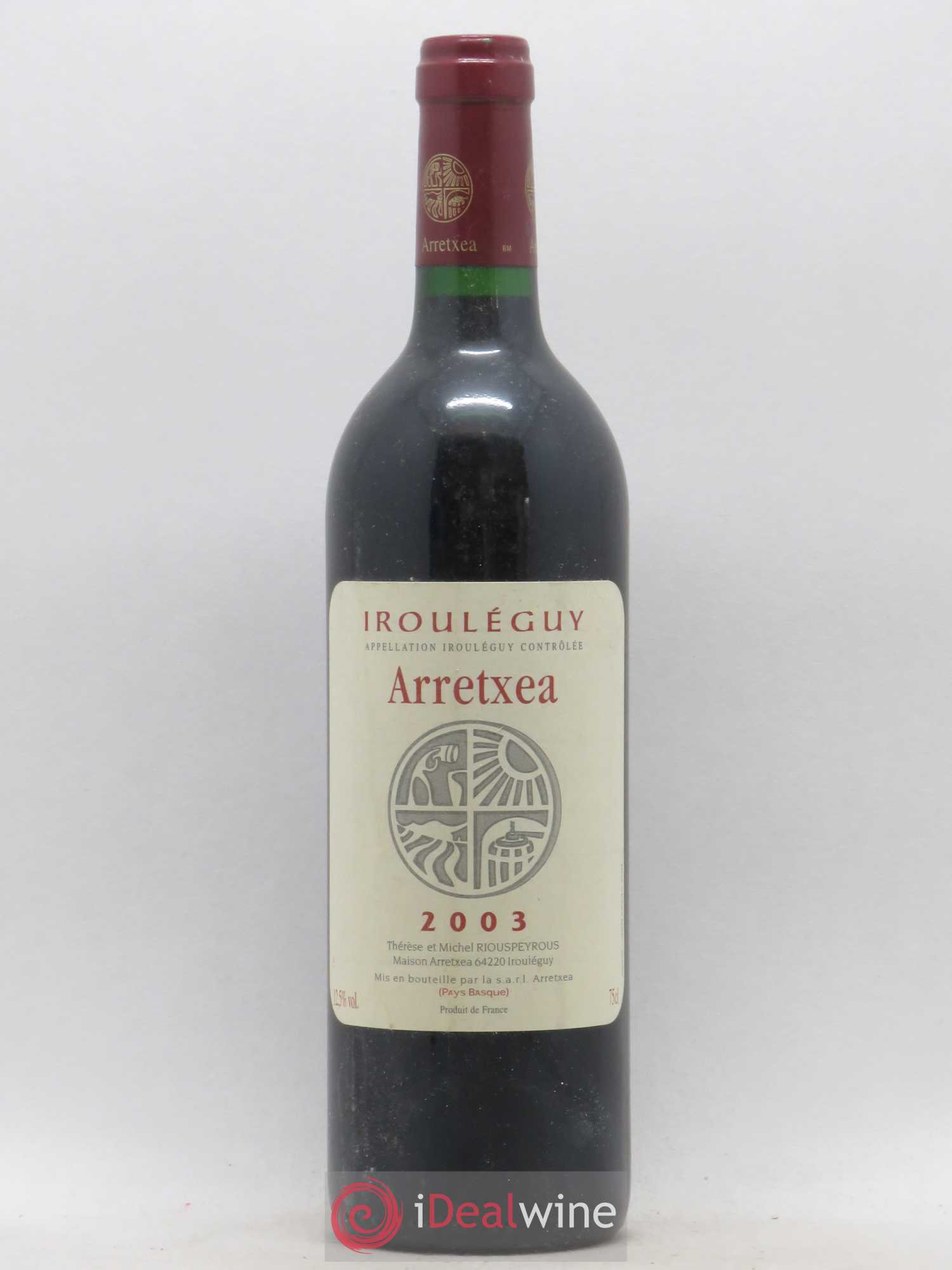 Irouléguy Arretxea 2003 - Posten von 1 Flasche - 0