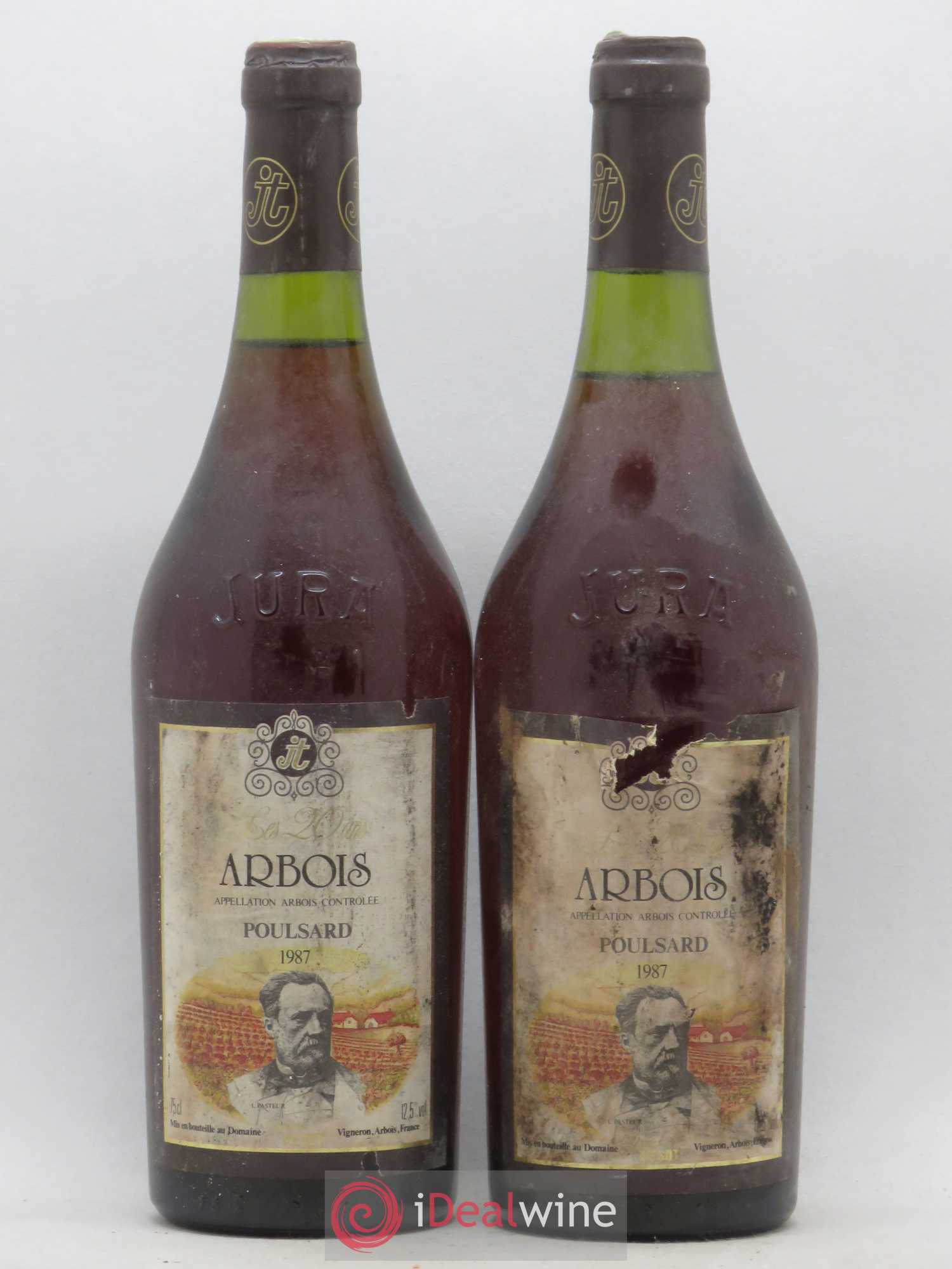 Arbois Poulsard Jacques Tissot (sans prix de réserve) 1987 - Posten von 2 Flaschen - 0