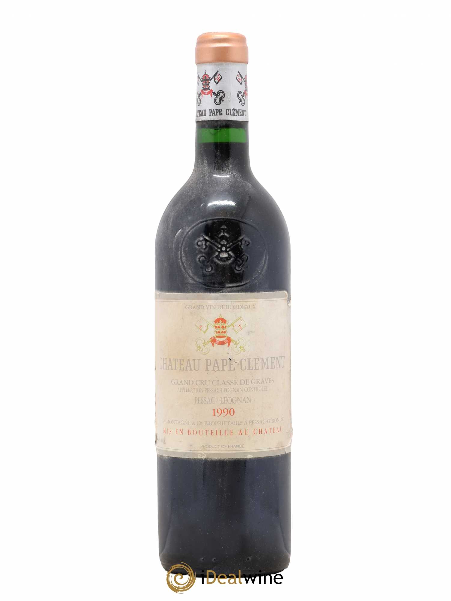 Château Pape Clément Cru Classé de Graves 1990 - Lot de 1 bouteille - 0