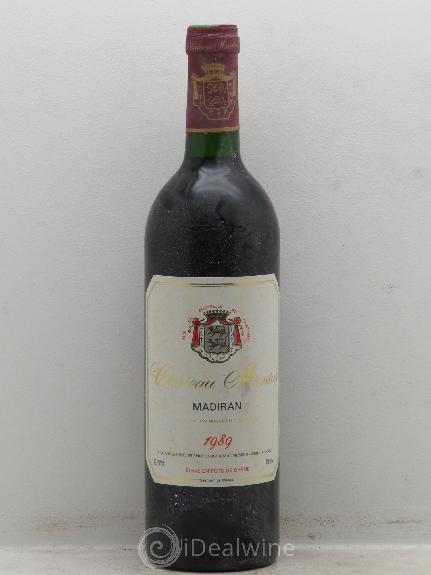 Madiran Château Montus Alain Brumont 1989 - Lot de 1 bouteille - 0