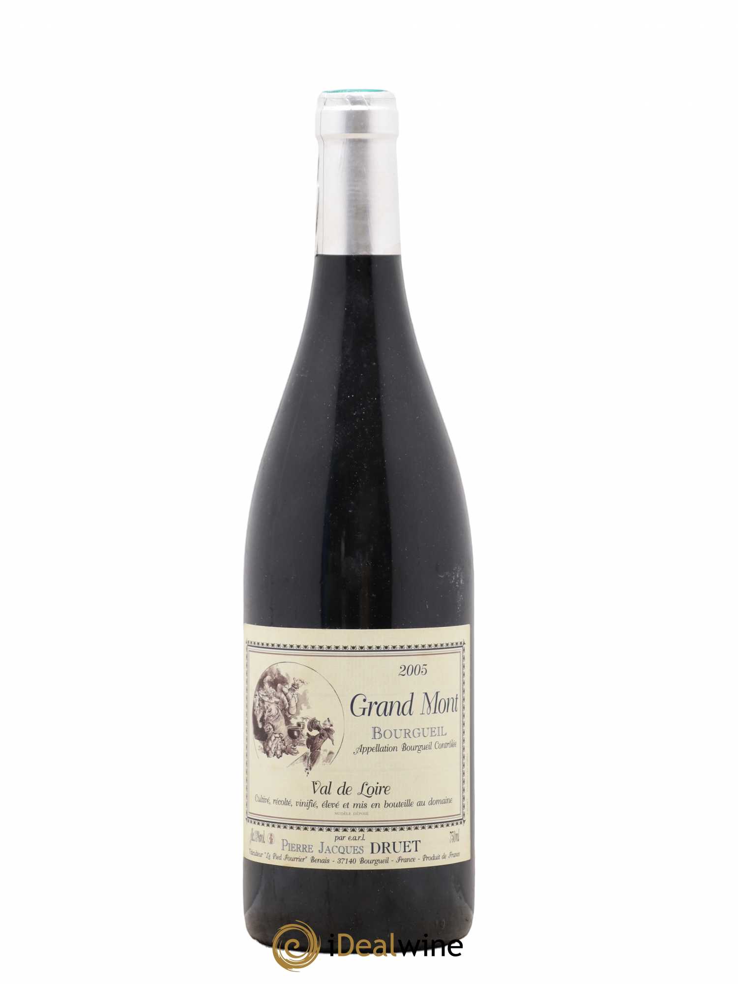 Bourgueil Grand Mont Pierre Jacques Druet (sans prix de réserve) 2005 - Lot de 1 bouteille - 0