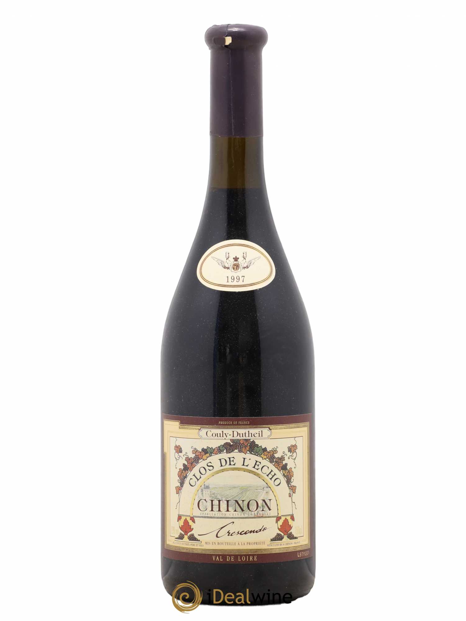 Chinon Clos de l'Echo Crescendo Couly-Dutheil (Domaine) 1997 - Lot de 1 bouteille - 0