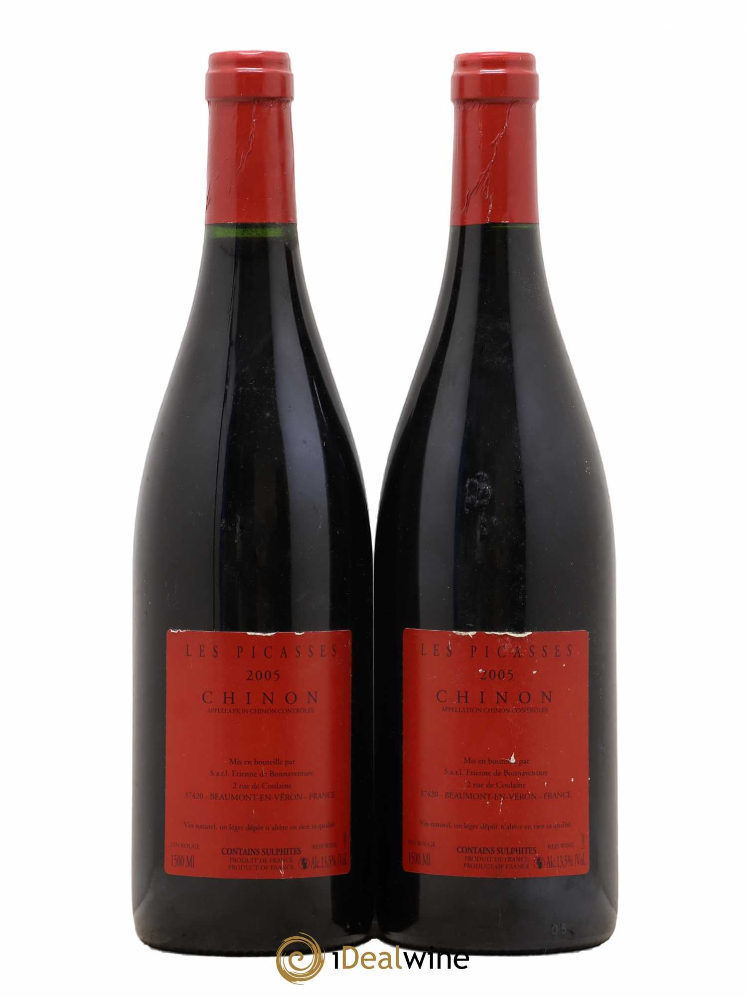 Chinon Les Picasses Bonnaventure 2005 - Posten von 2 Flaschen - 1