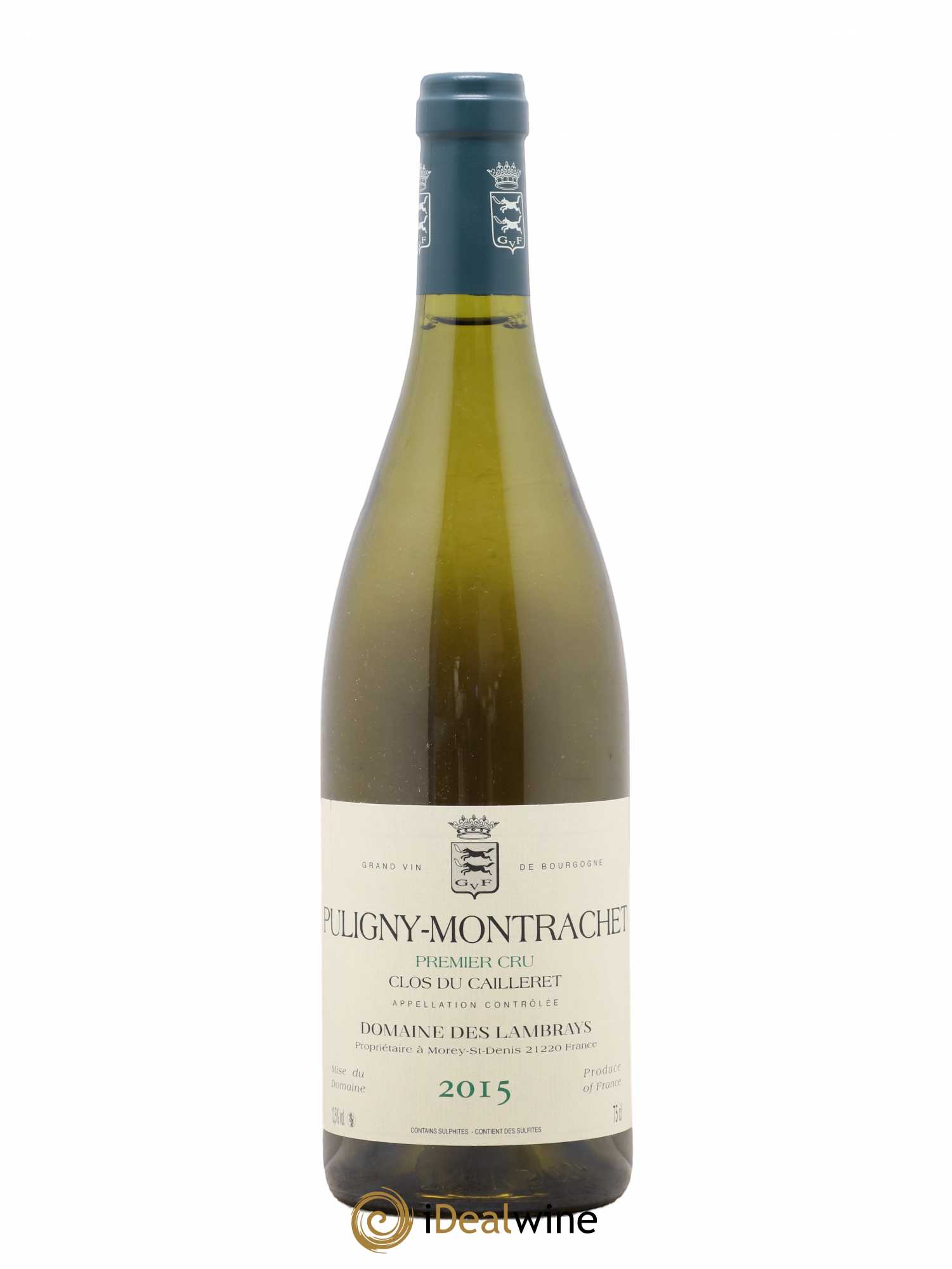 Puligny-Montrachet 1er Cru Clos du Cailleret Domaine des Lambrays 2015 - Lot de 1 bouteille - 0