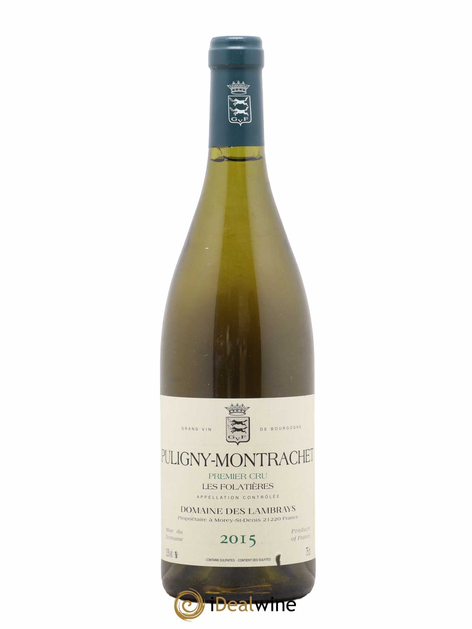 Puligny-Montrachet 1er Cru Les Folatières Domaine des Lambrays 2015 - Lot de 1 bouteille - 0