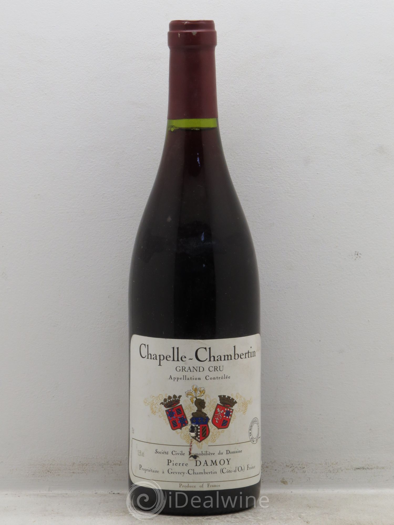 Chapelle-Chambertin Grand Cru Pierre Damoy 1990 - Lot de 1 bouteille - 0