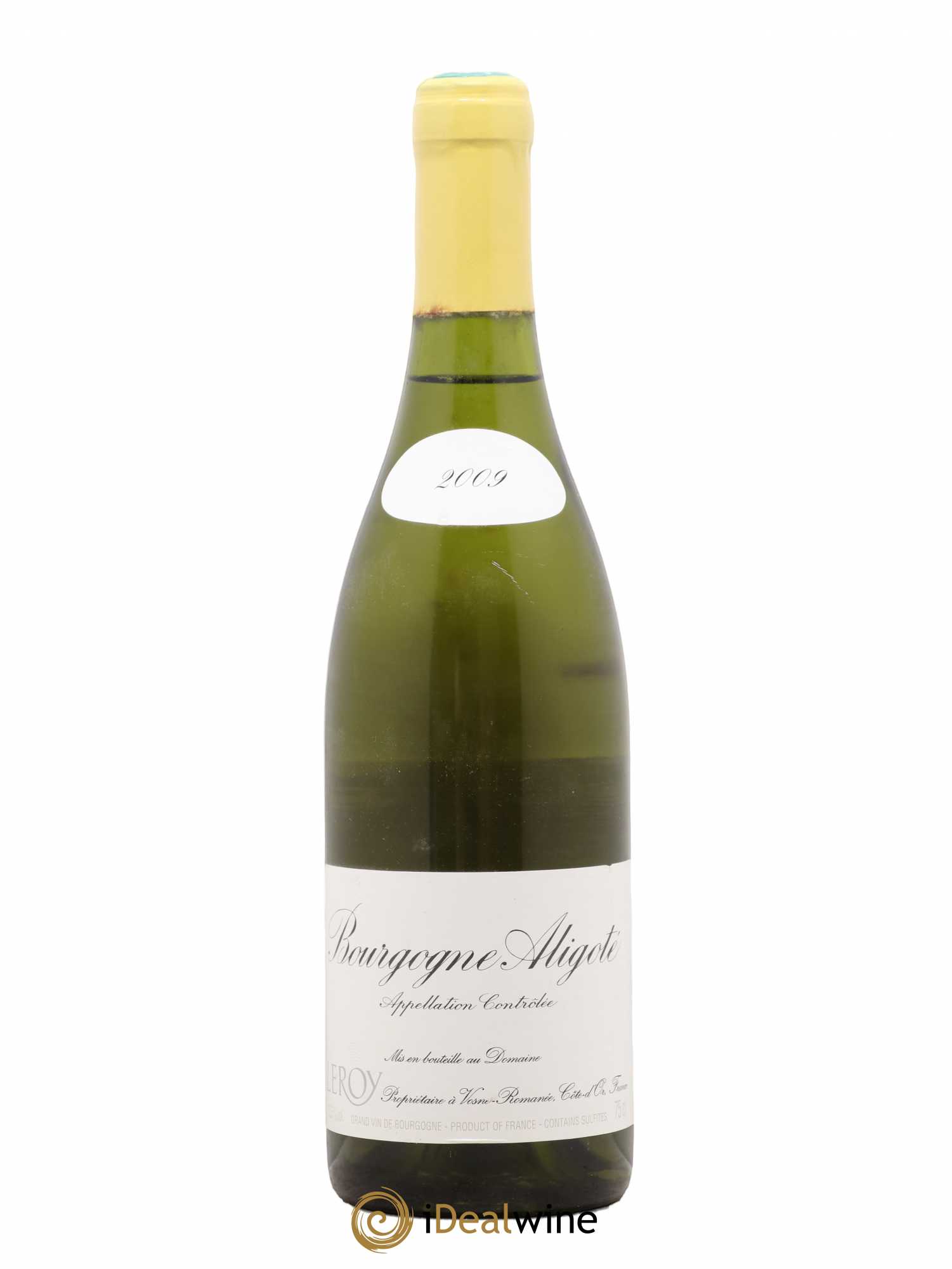 Bourgogne Aligoté Leroy (Domaine) 2009 - Lot de 1 bouteille - 0