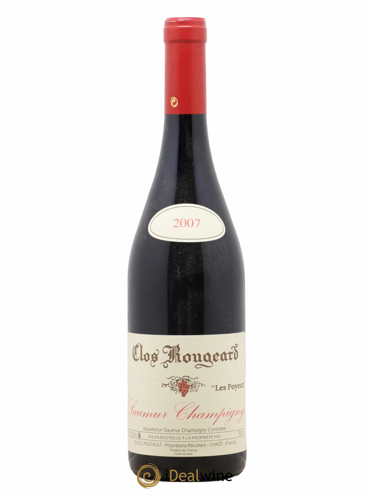 Saumur-Champigny Les Poyeux Clos Rougeard 2007 - Lot de 1 bouteille - 0