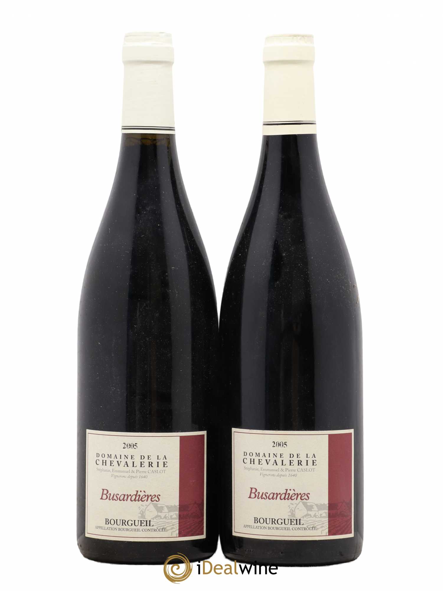 Bourgueil Busardières Domaine de la Chevalerie 2005 - Lot de 2 bouteilles - 0