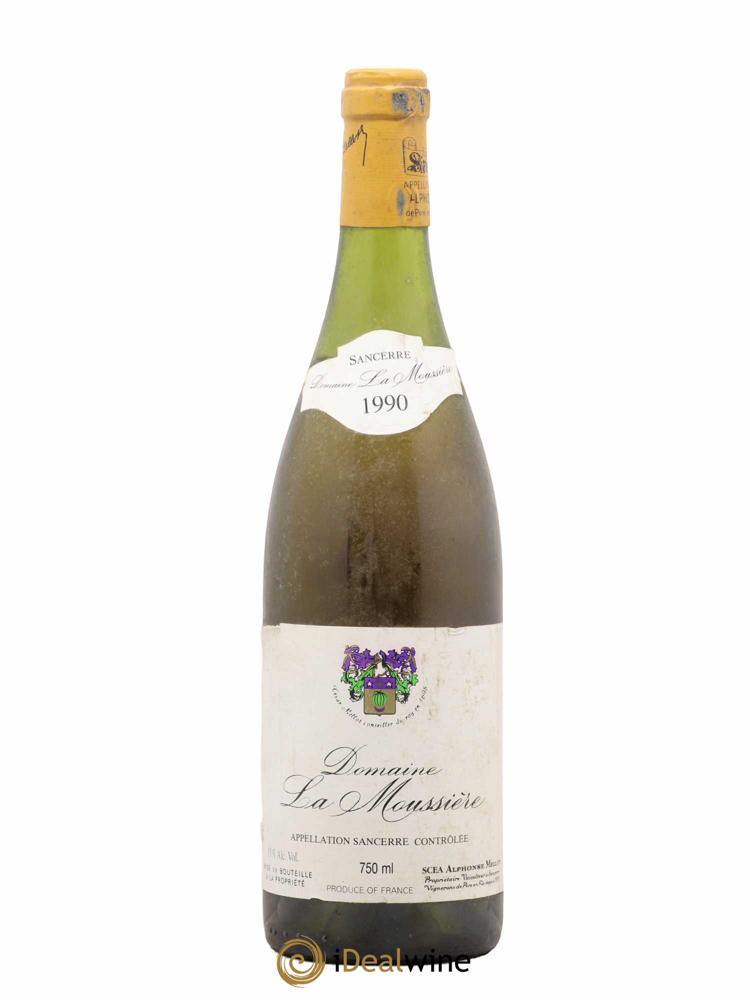 Sancerre La Moussière Alphonse Mellot (sans prix de réserve) 1990 - Lot de 1 bouteille - 0