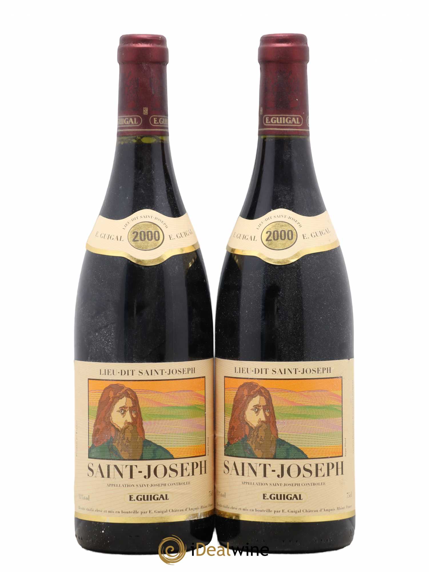 Saint-Joseph Lieu-dit Saint-Joseph Guigal 2000 - Lot de 2 bouteilles - 0