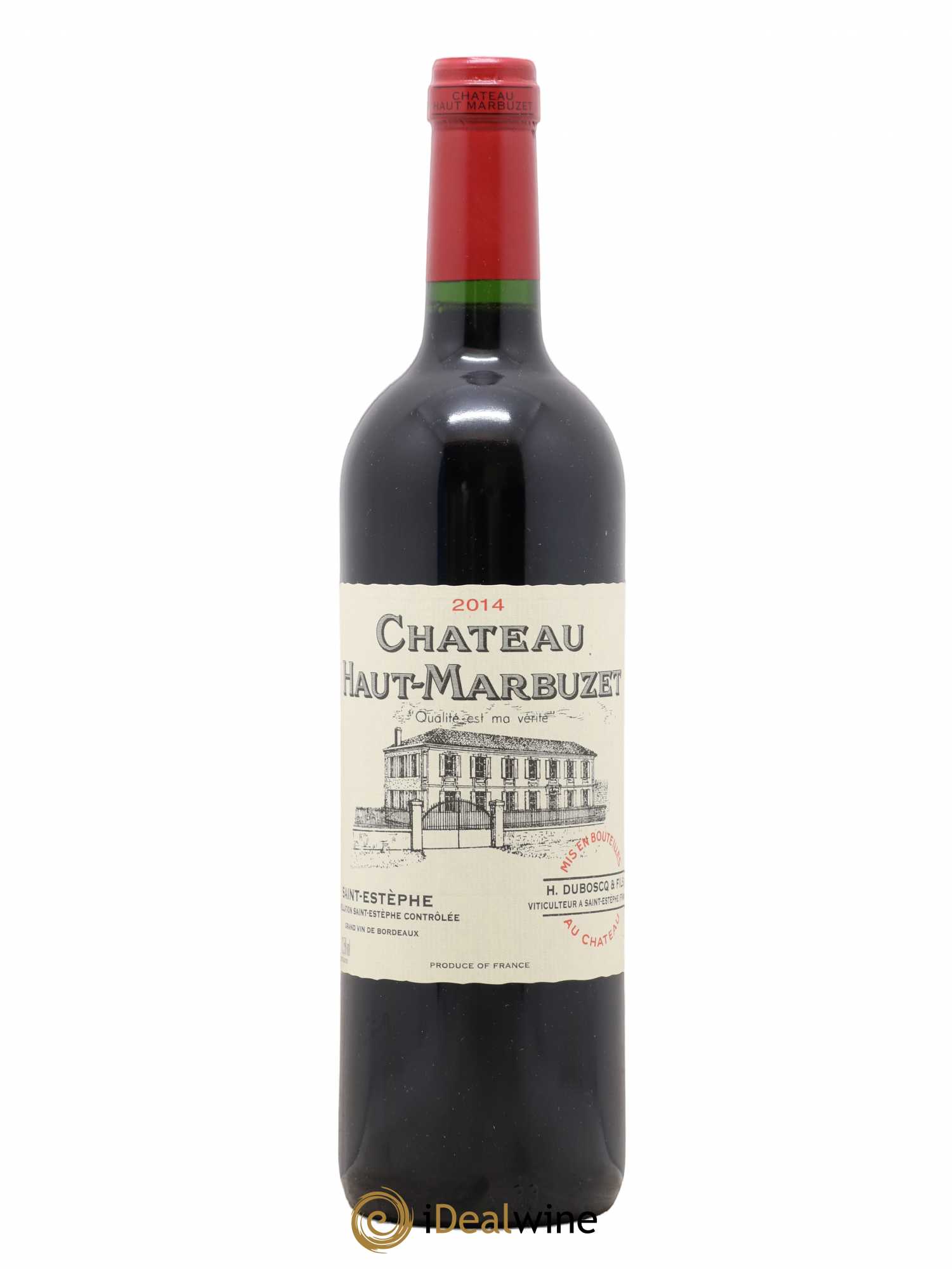 Château Haut Marbuzet 2014 - Lot de 1 bouteille - 0